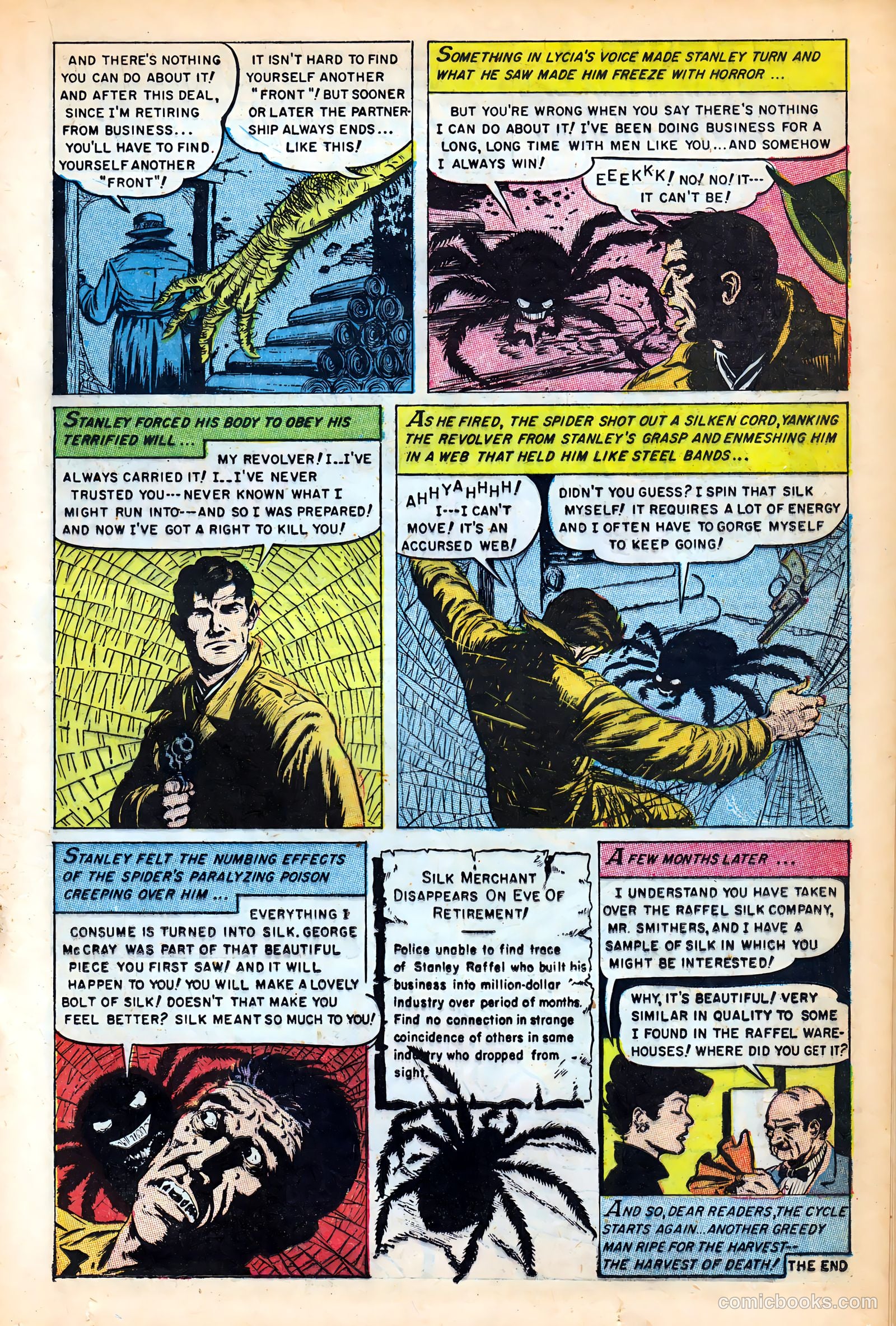 Web of Mystery #25 (1954) — page 17 of 36