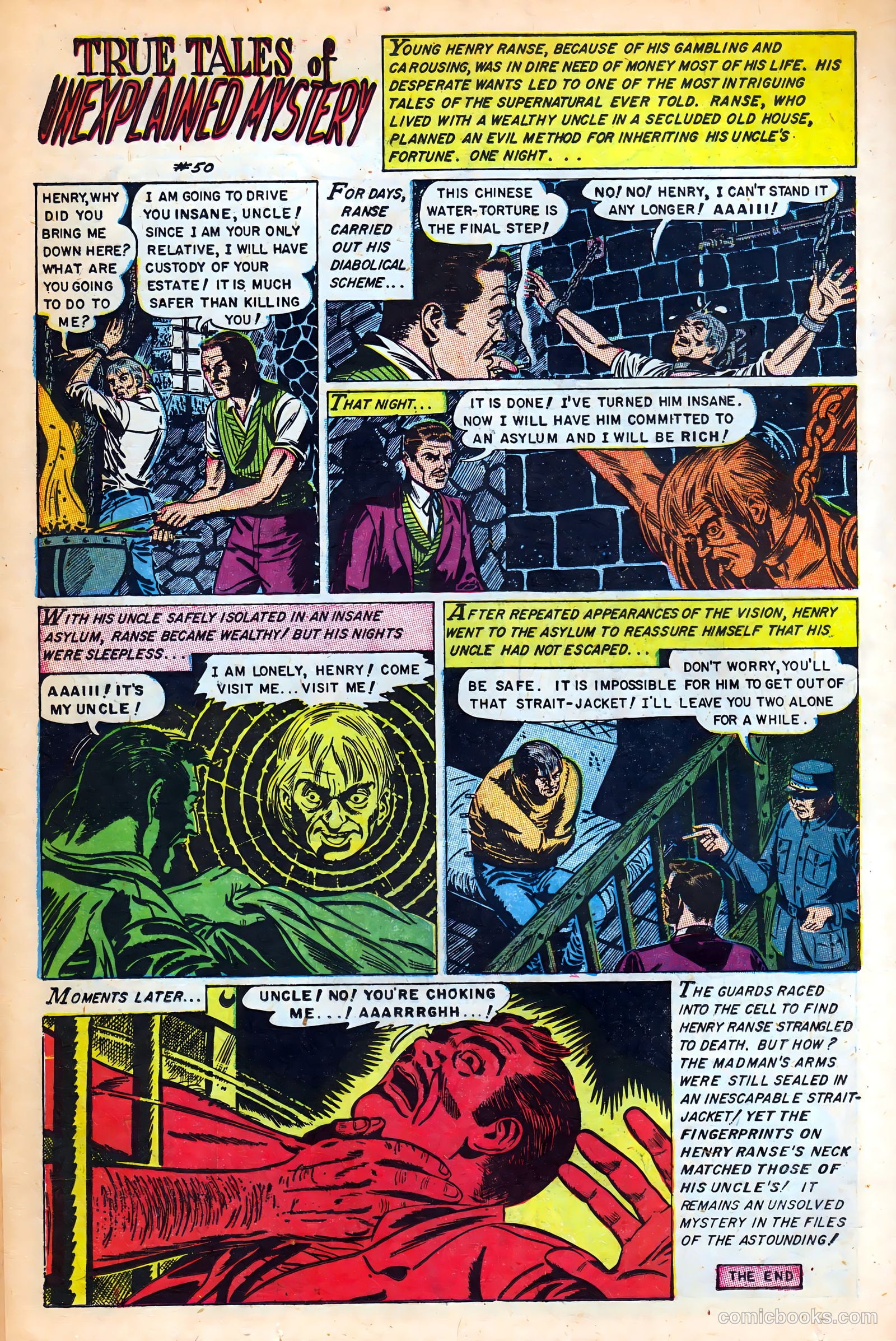 Web of Mystery #25 (1954) — page 18 of 36