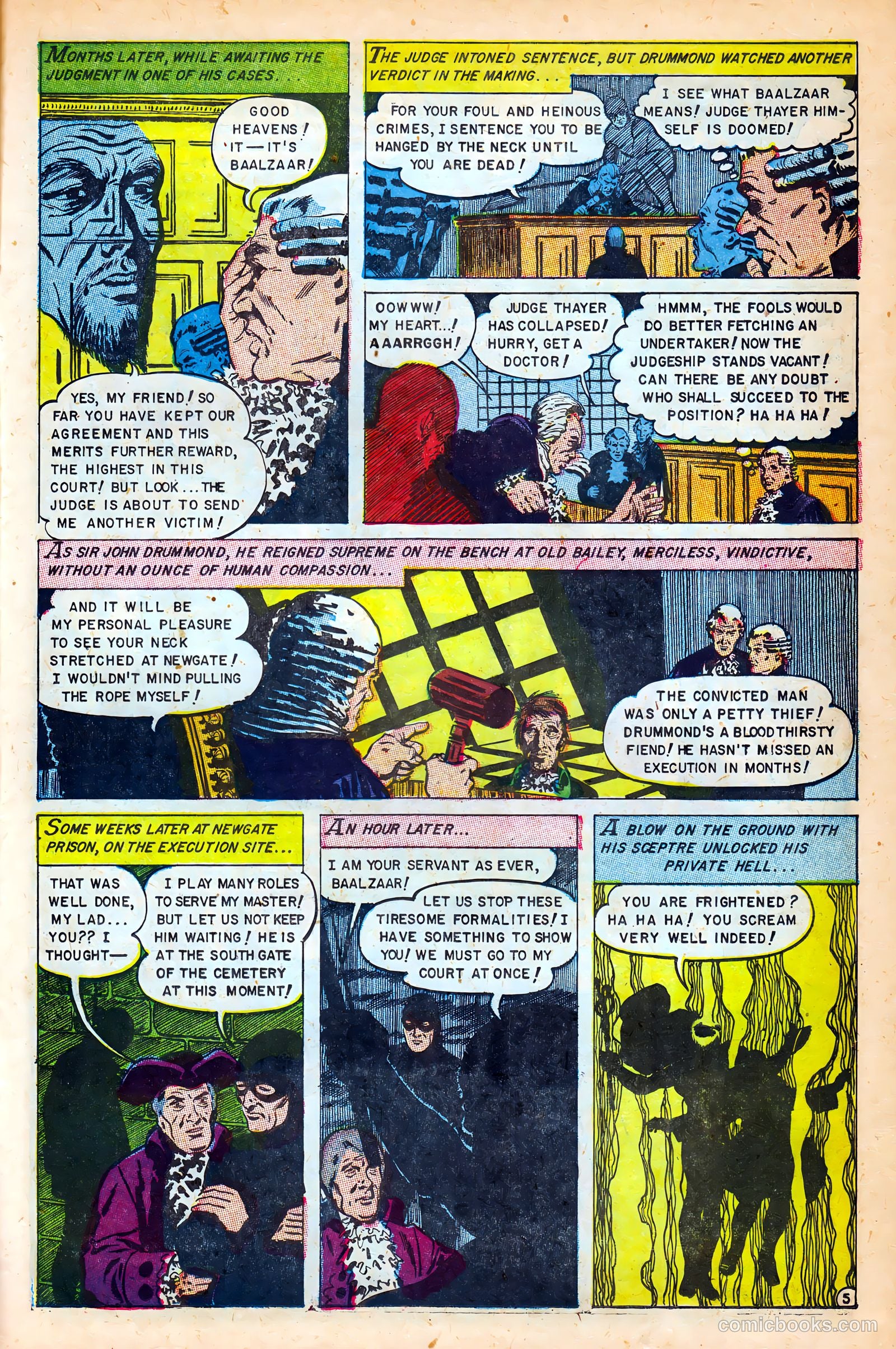 Web of Mystery #25 (1954) — page 23 of 36