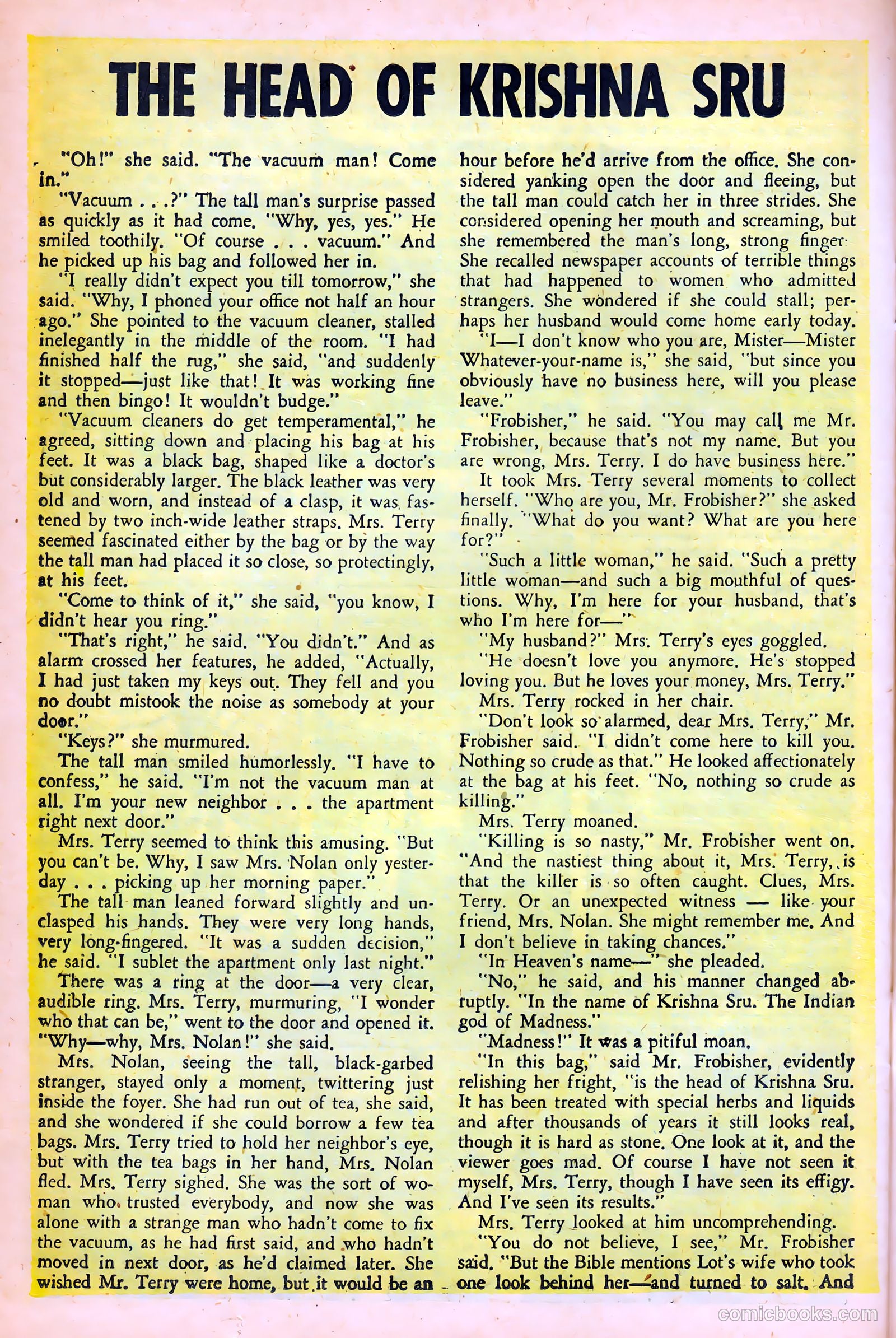 Web of Mystery #25 (1954) — page 26 of 36