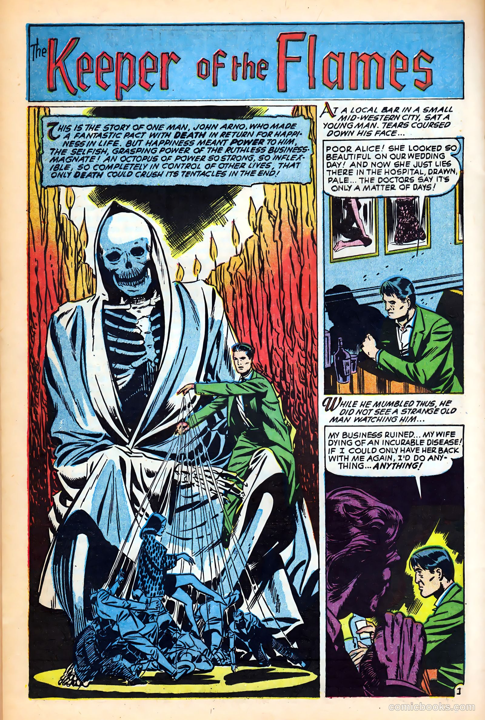Web of Mystery #25 (1954) — page 28 of 36
