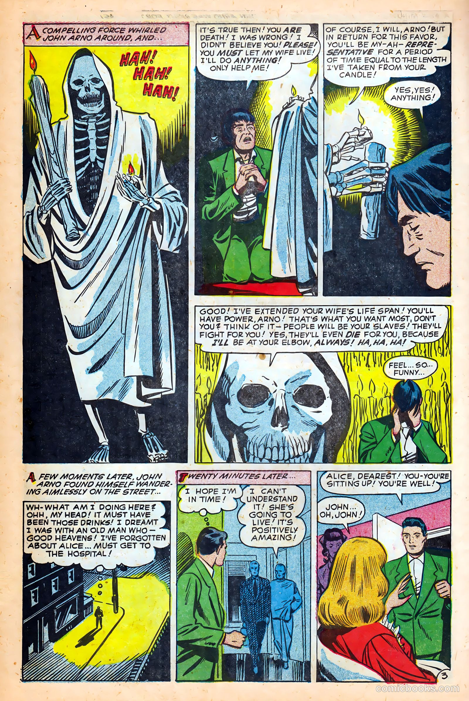 Web of Mystery #25 (1954) — page 30 of 36