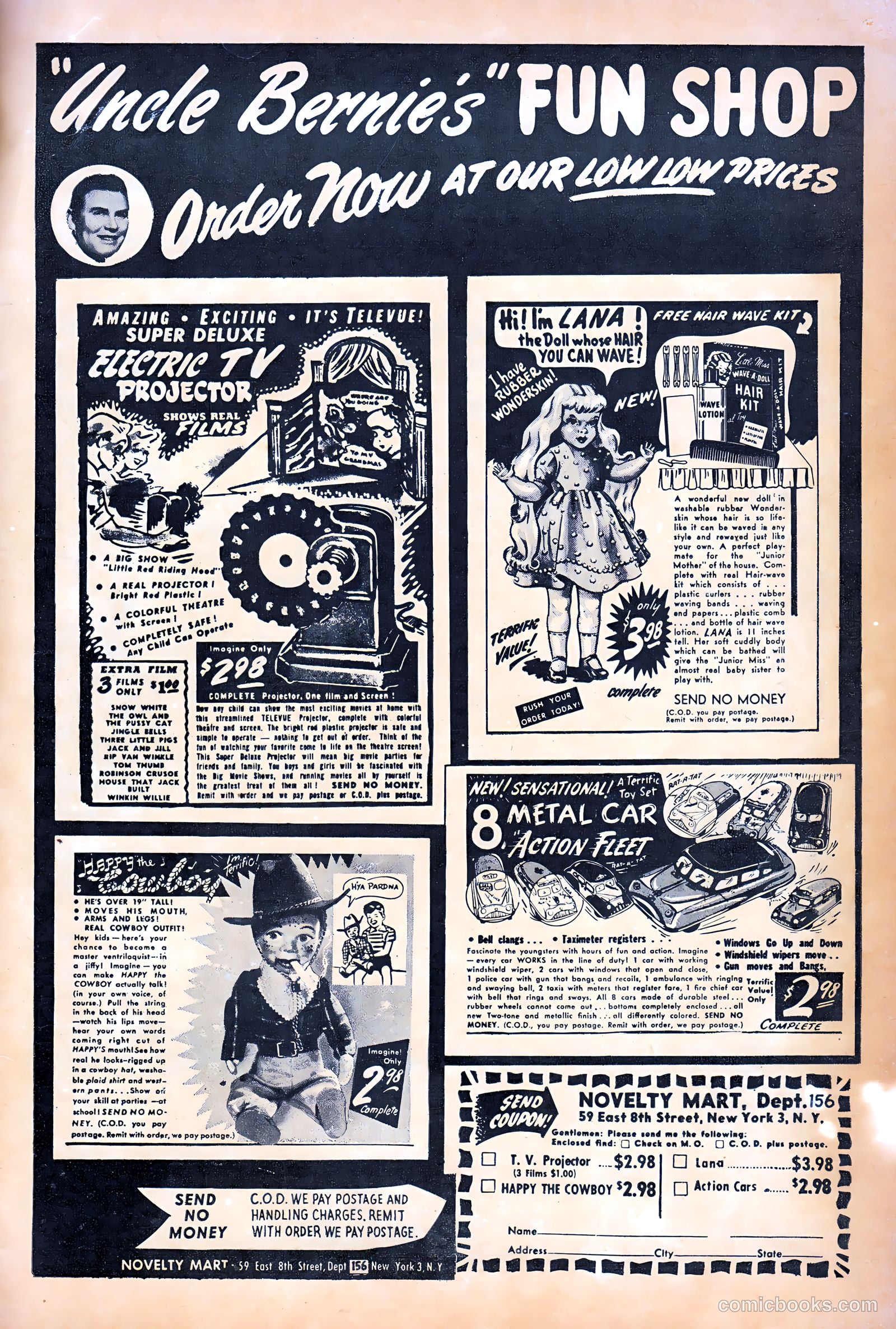 Web of Mystery #25 (1954) — page 35 of 36
