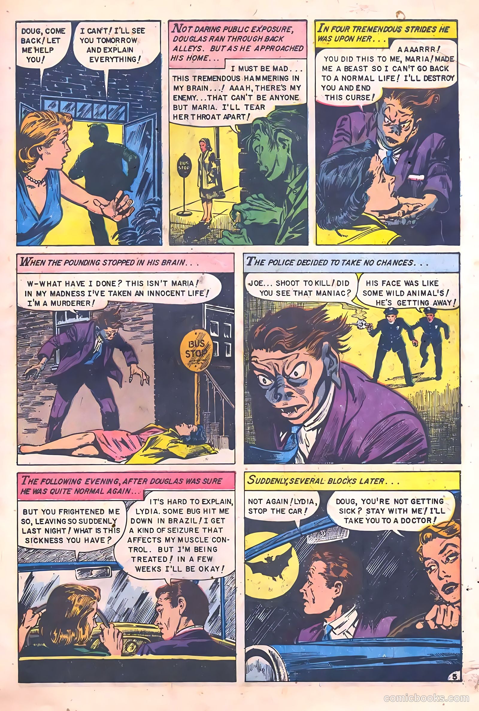 Web of Mystery #26 (1954) — page 7 of 36