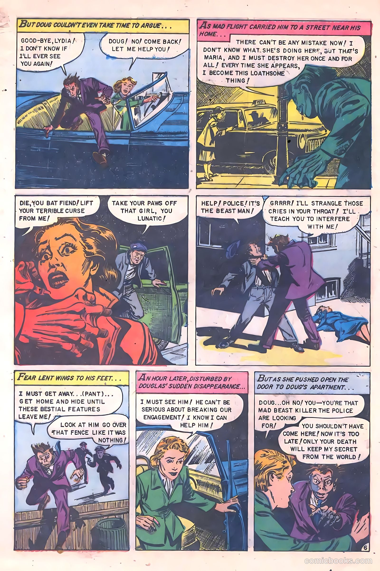 Web of Mystery #26 (1954) — page 8 of 36