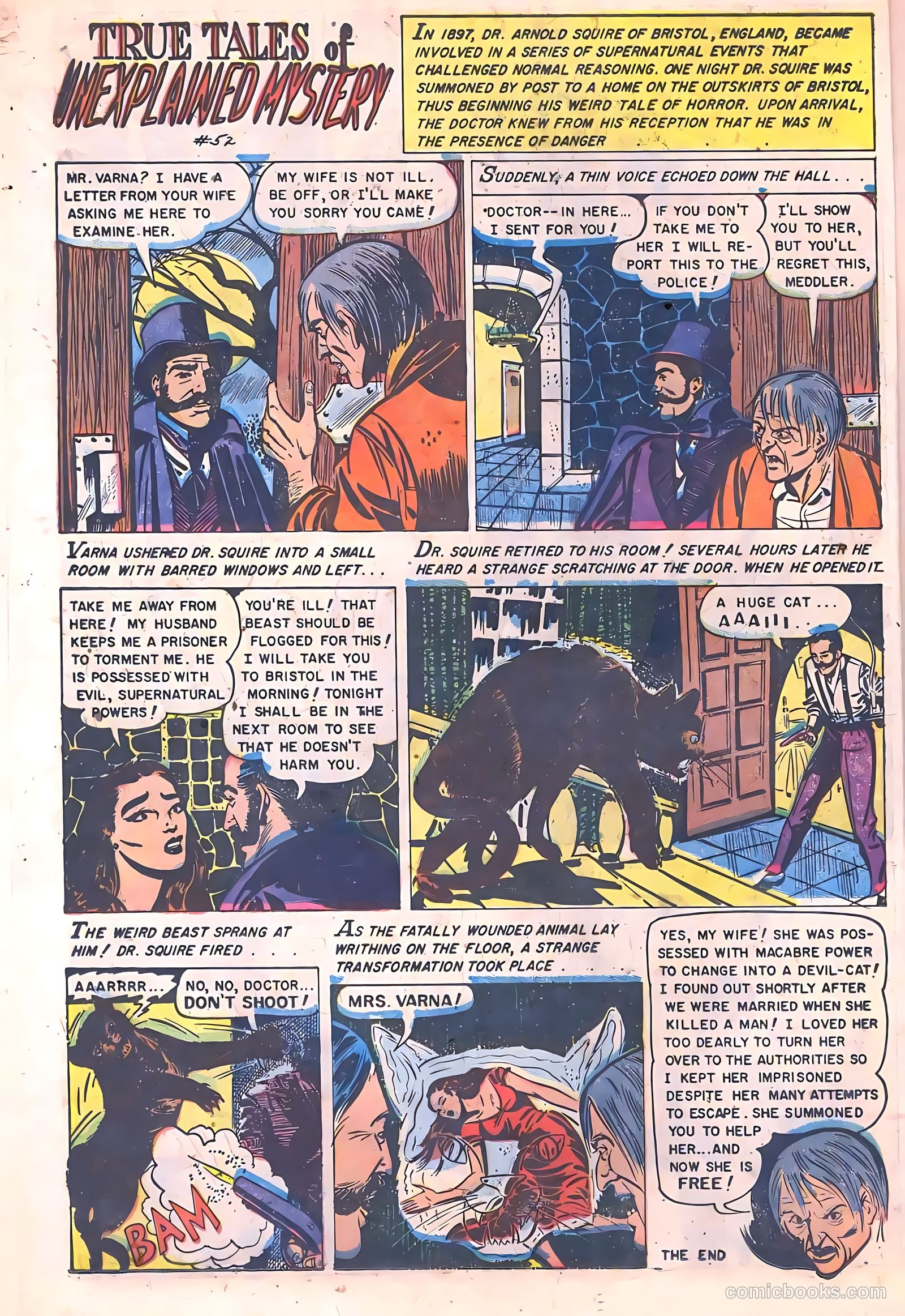 Web of Mystery #26 (1954) — page 18 of 36