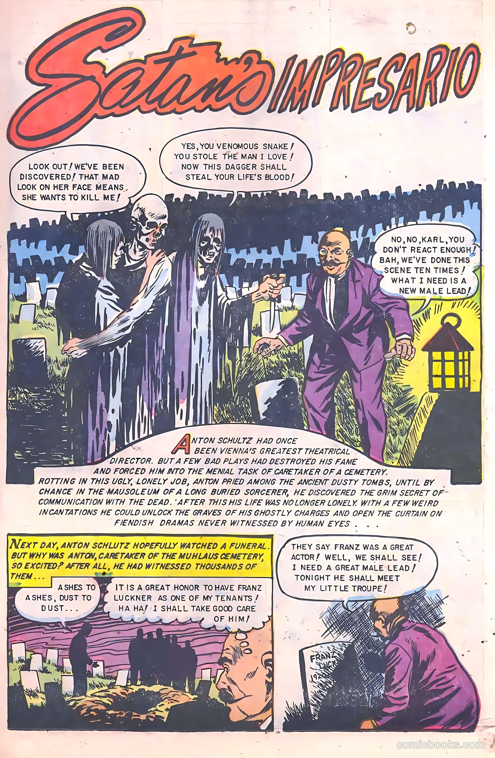 Web of Mystery #26 (1954) — page 19 of 36