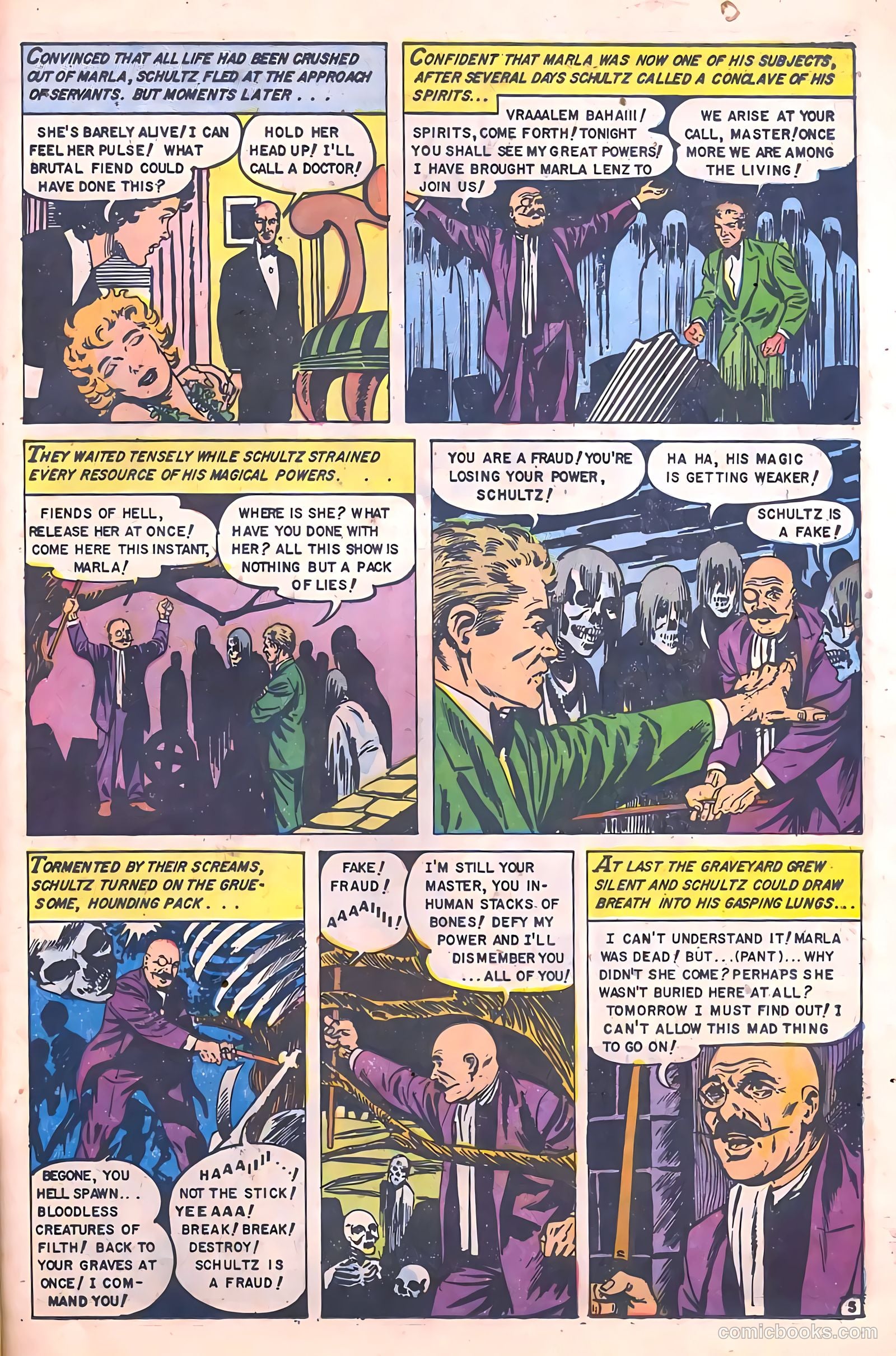 Web of Mystery #26 (1954) — page 23 of 36
