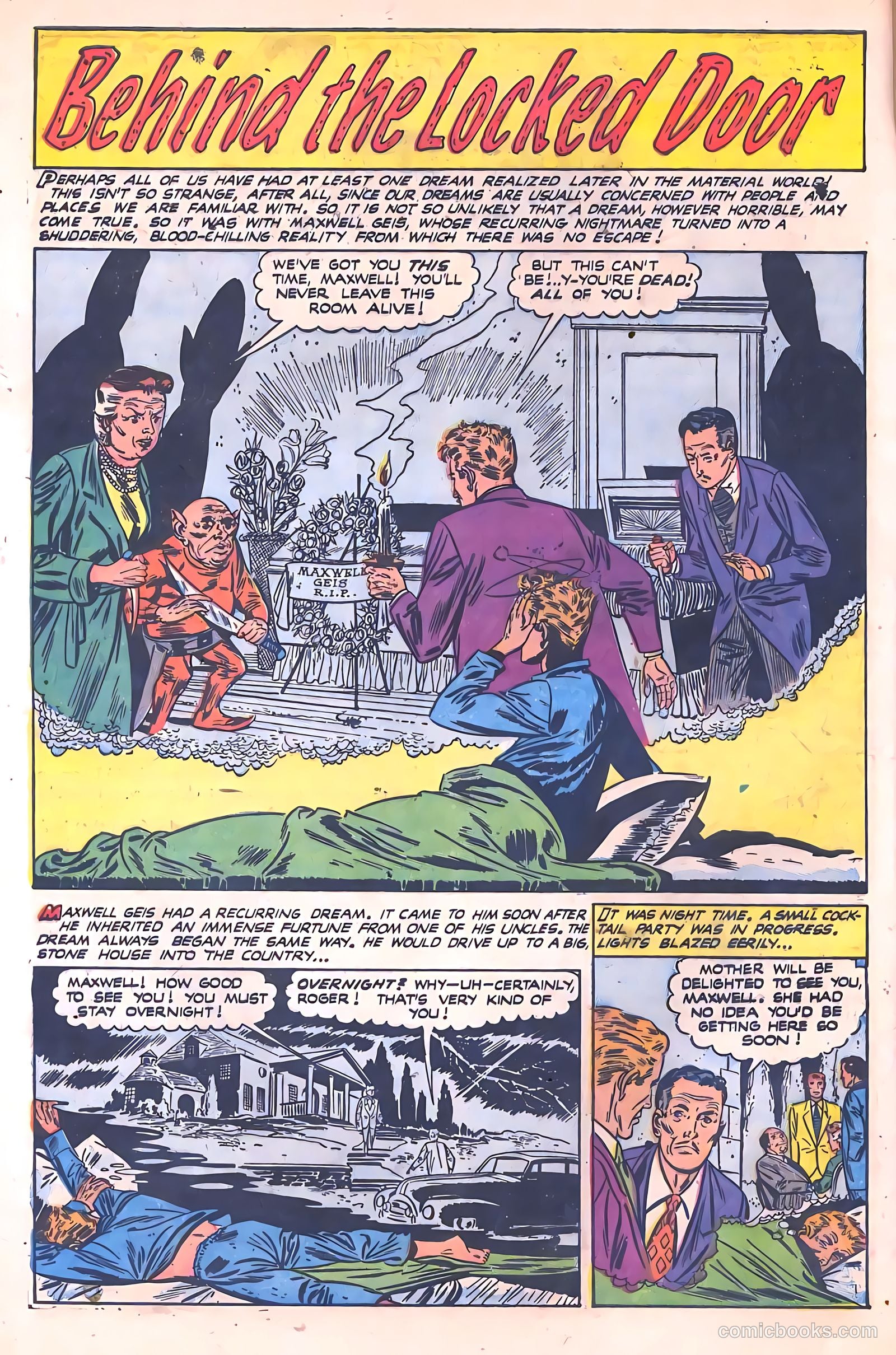 Web of Mystery #26 (1954) — page 28 of 36