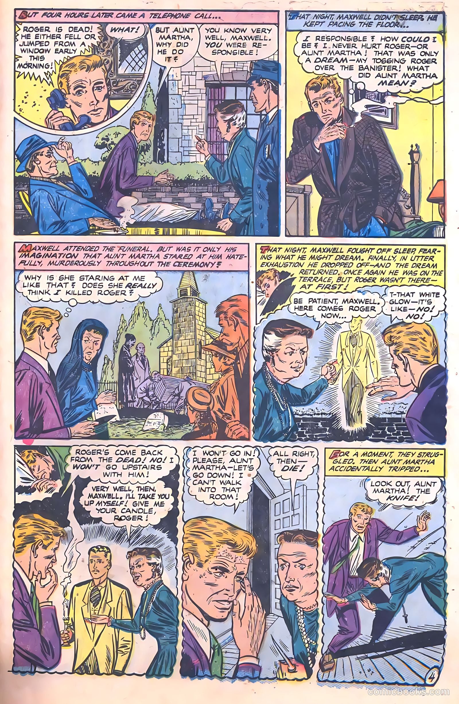 Web of Mystery #26 (1954) — page 31 of 36