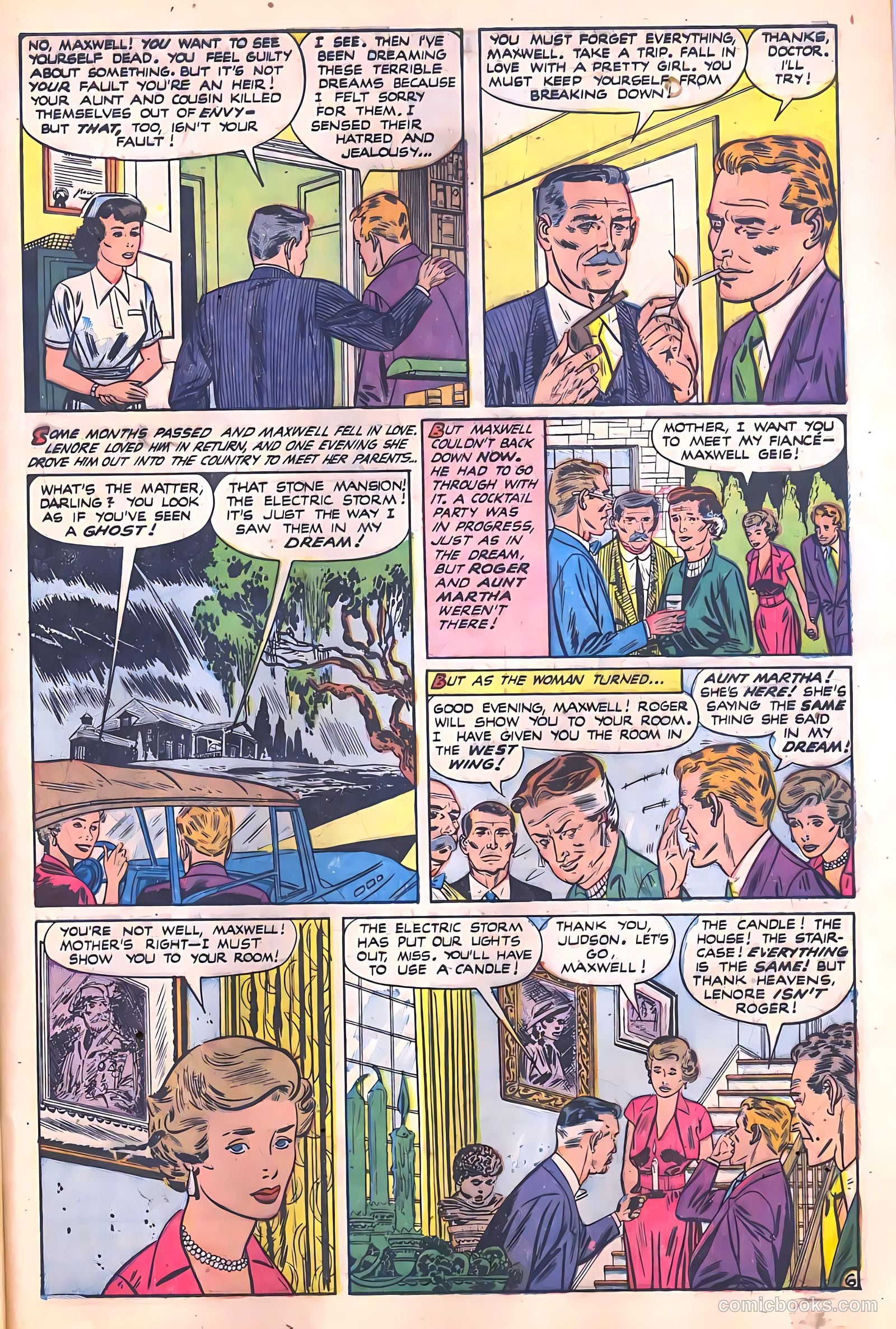 Web of Mystery #26 (1954) — page 33 of 36