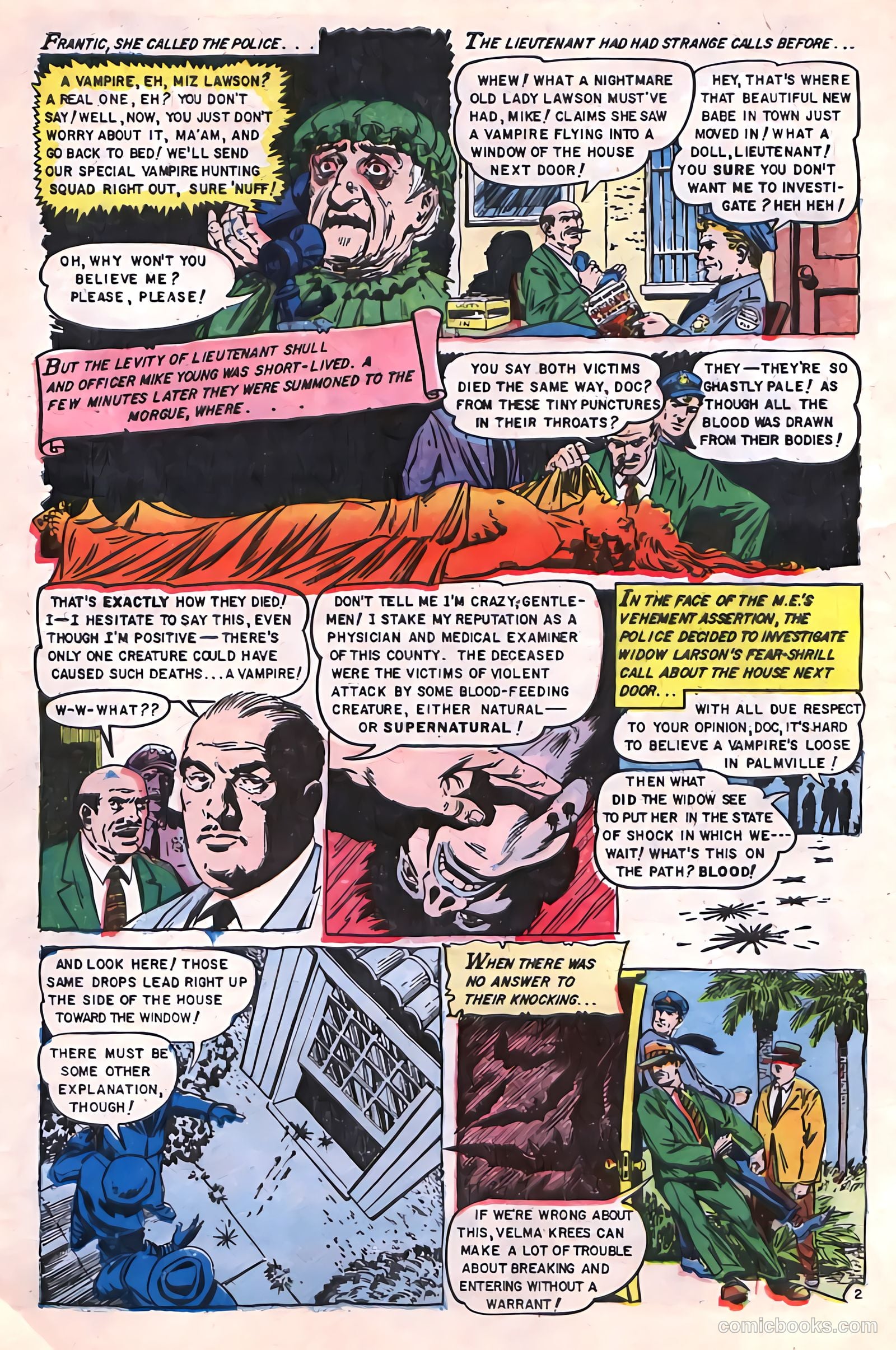 Web of Mystery #27 (1954) — page 4 of 36