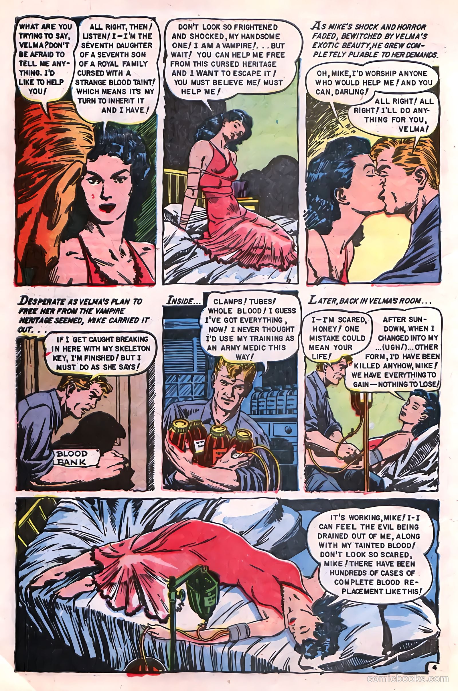 Web of Mystery #27 (1954) — page 6 of 36