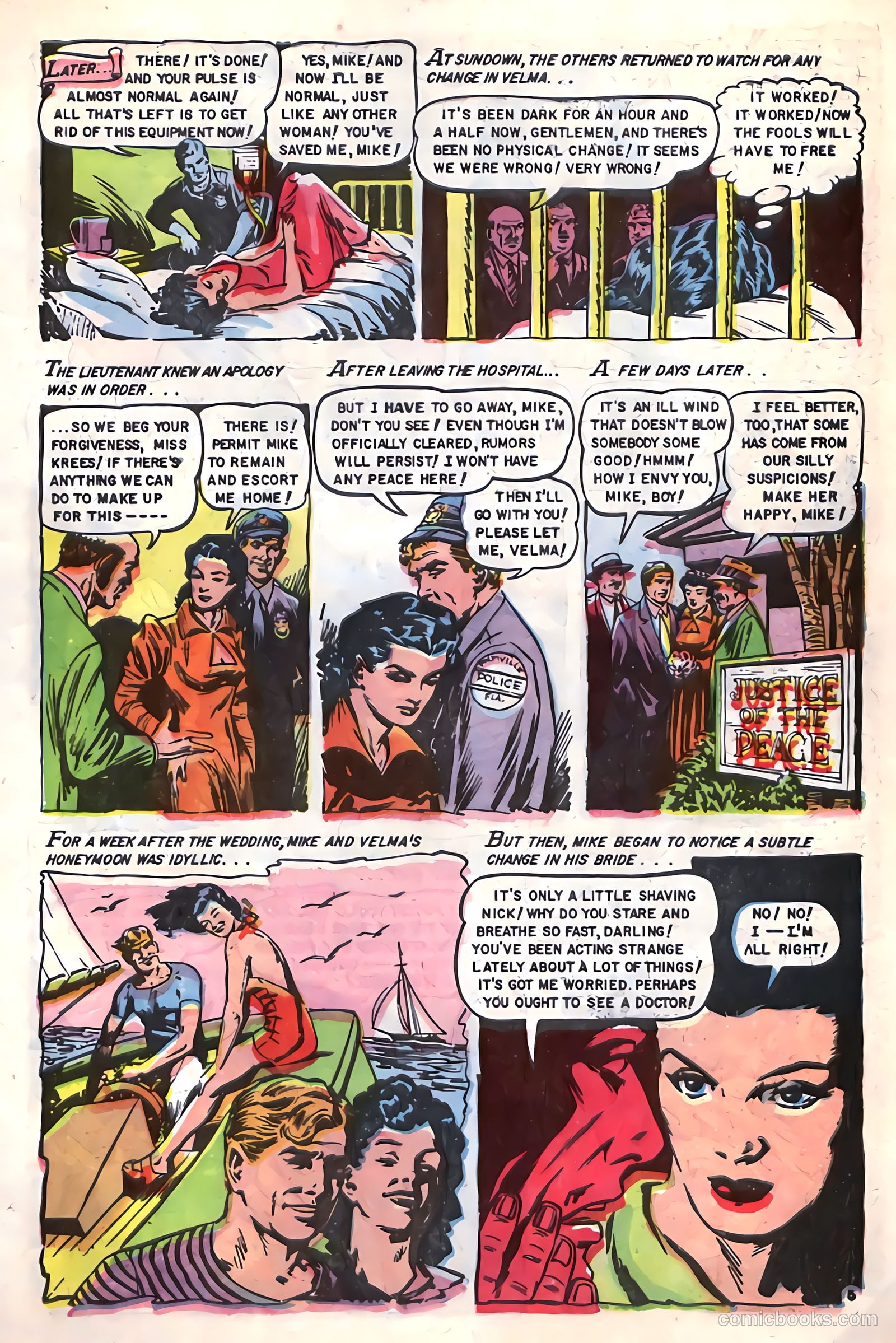 Web of Mystery #27 (1954) — page 7 of 36