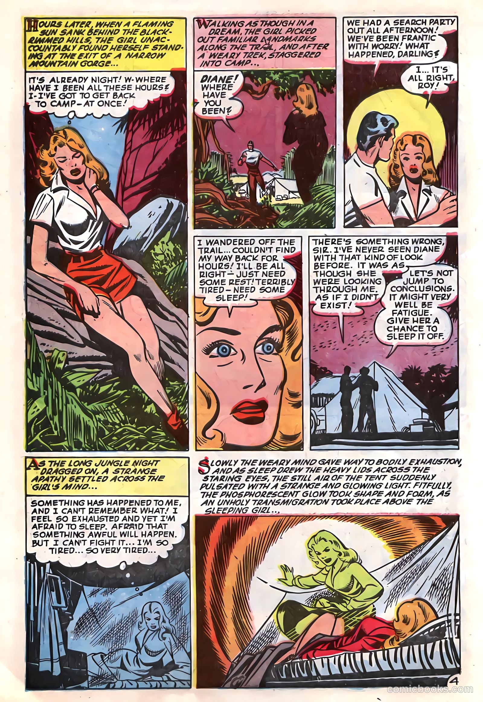 Web of Mystery #27 (1954) — page 14 of 36
