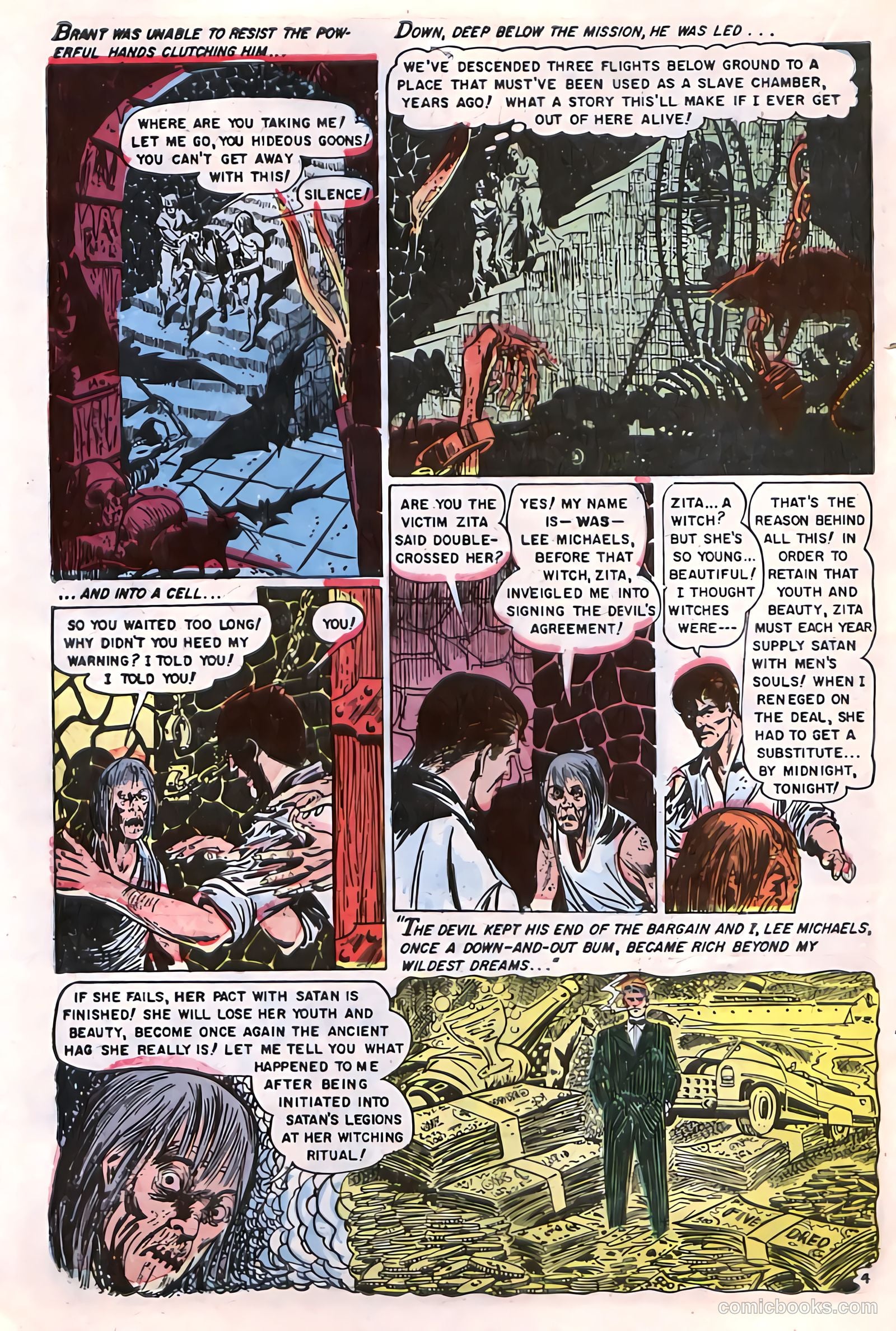 Web of Mystery #27 (1954) — page 22 of 36