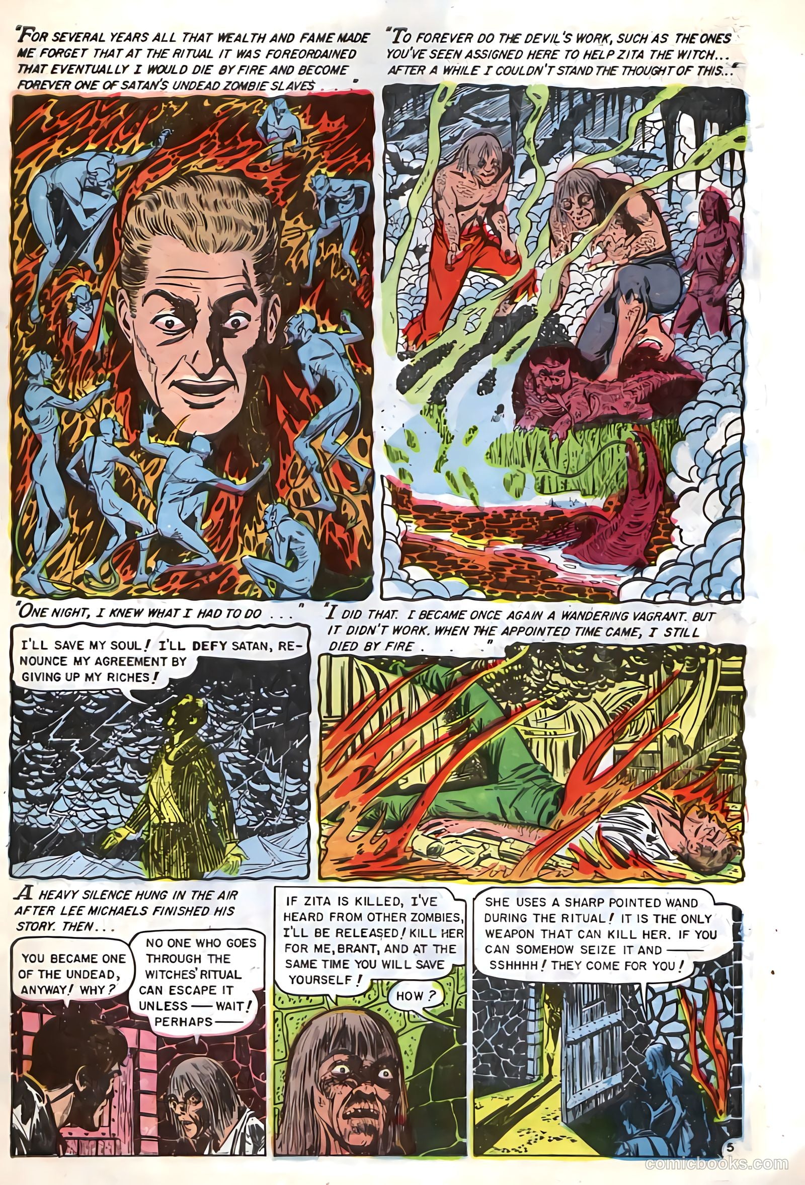 Web of Mystery #27 (1954) — page 23 of 36