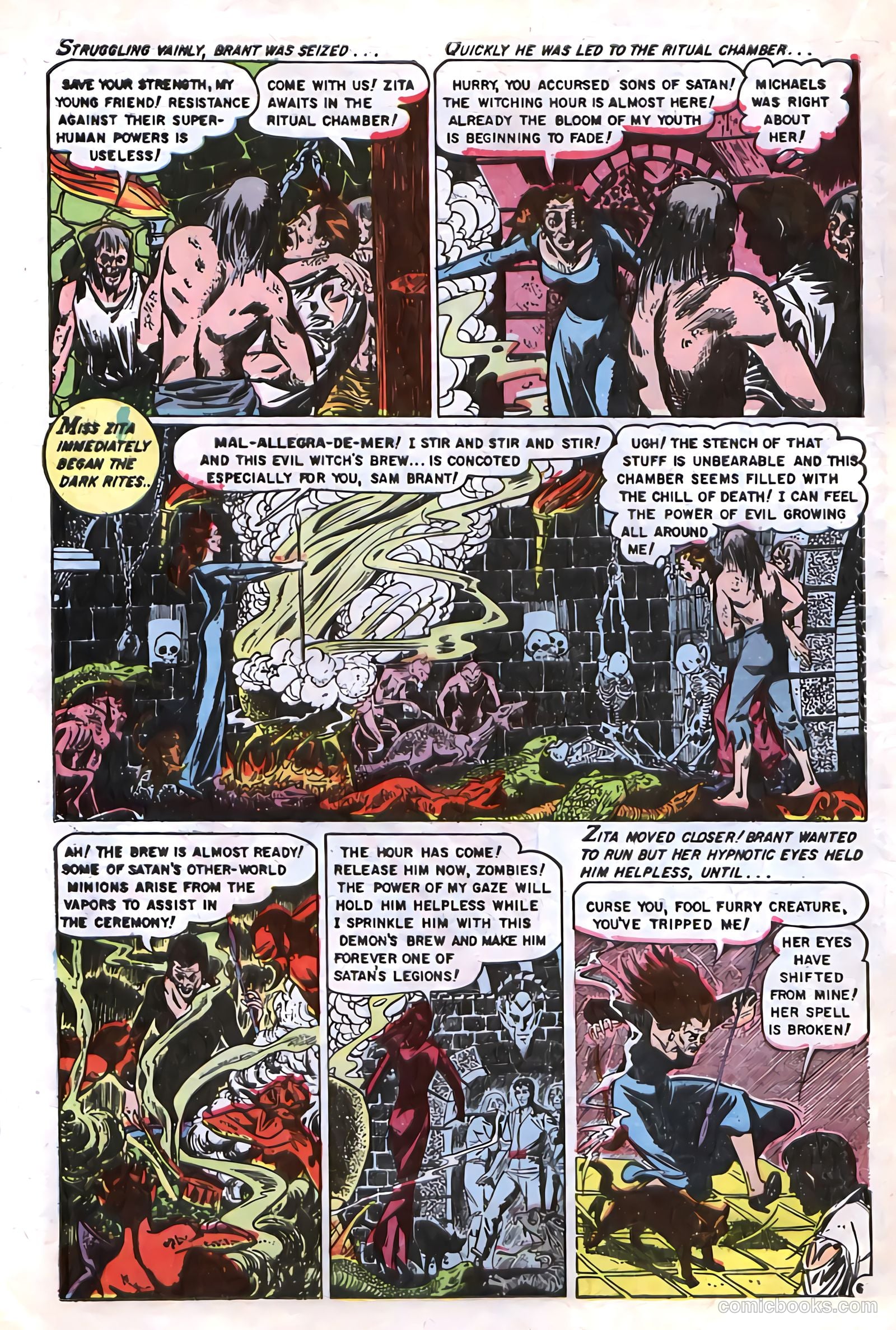 Web of Mystery #27 (1954) — page 24 of 36