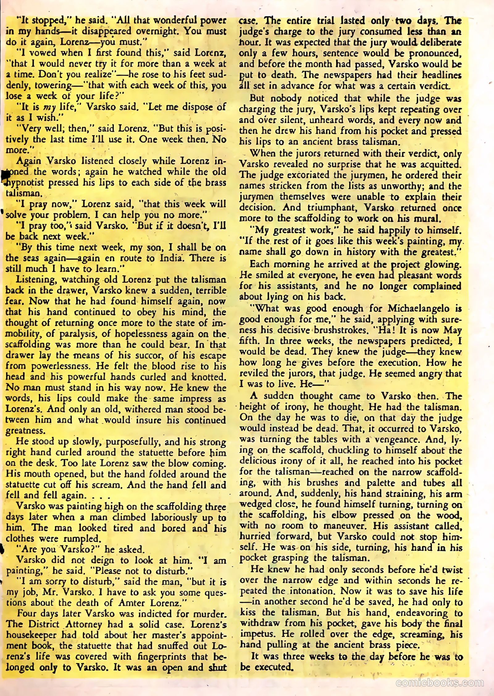 Web of Mystery #27 (1954) — page 27 of 36
