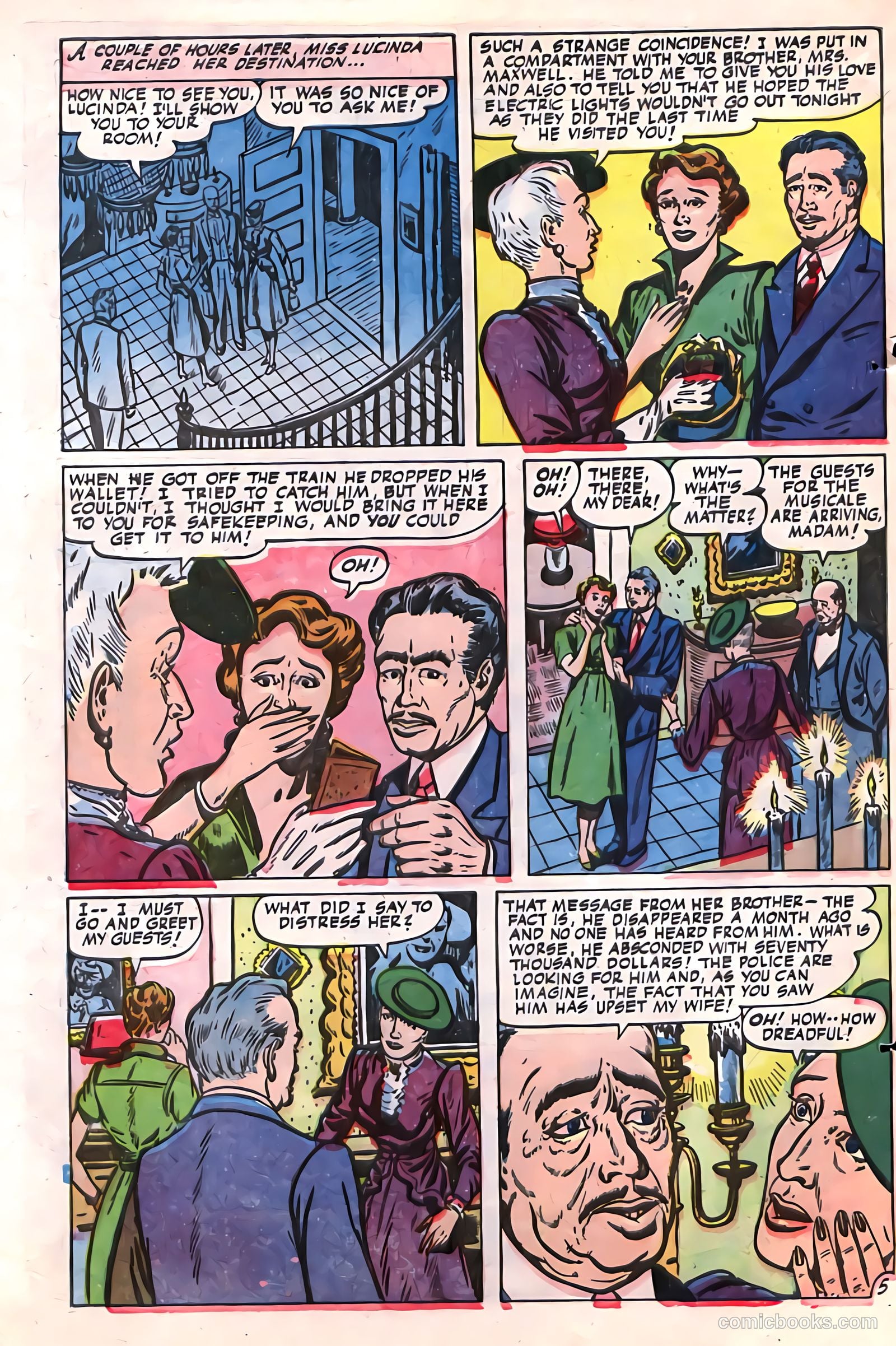 Web of Mystery #27 (1954) — page 32 of 36