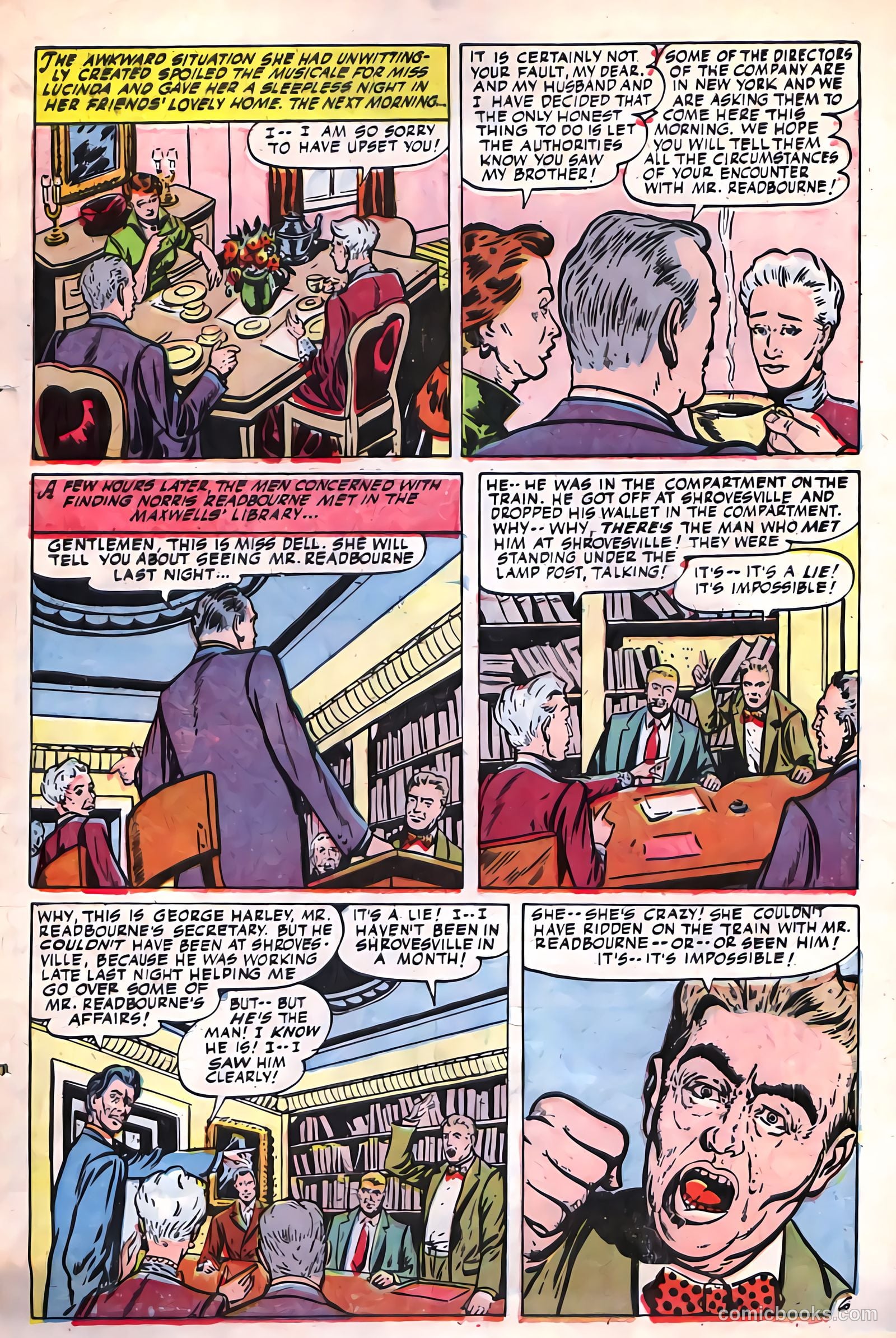 Web of Mystery #27 (1954) — page 33 of 36