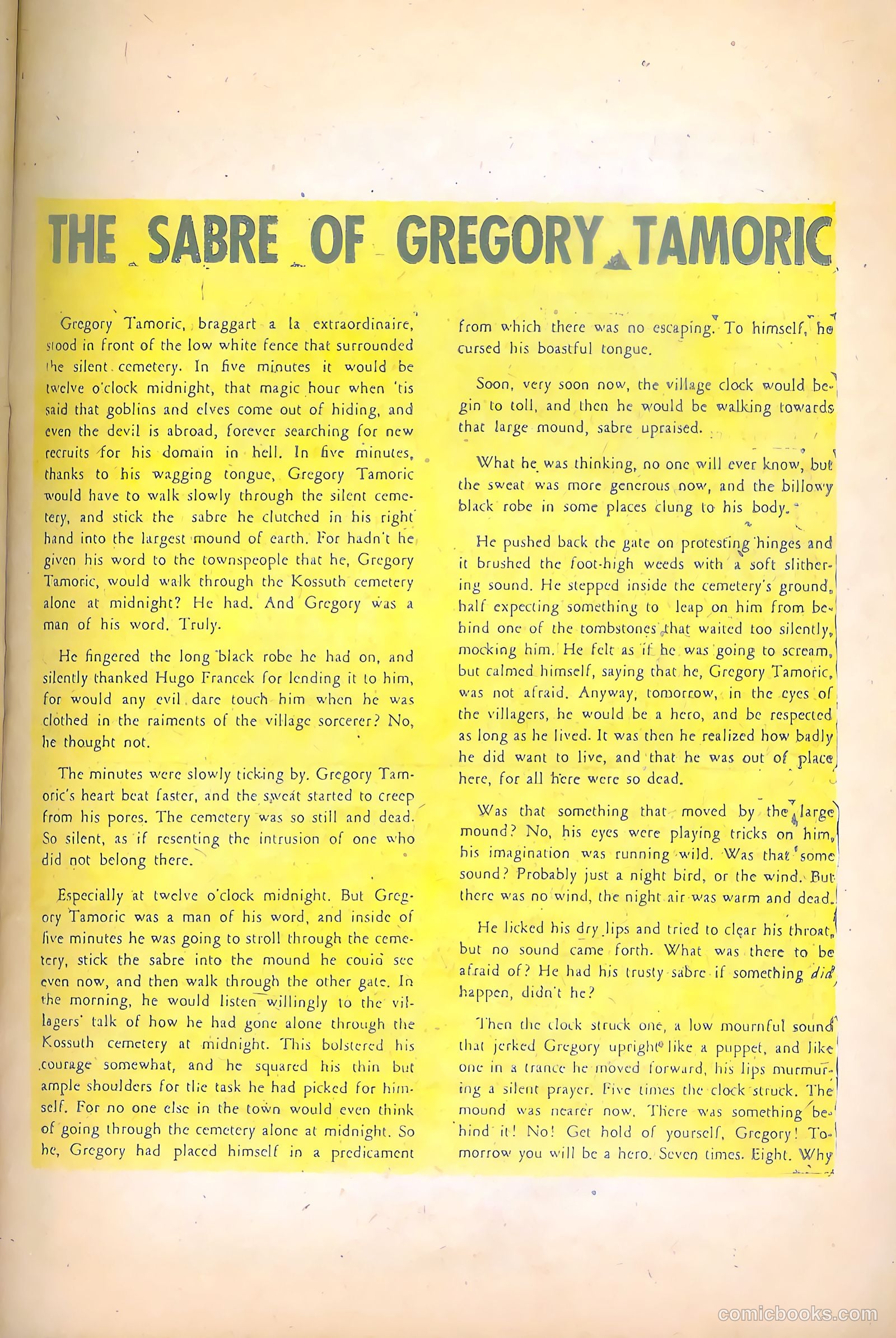 Web of Mystery #28 (1955) — page 23 of 36