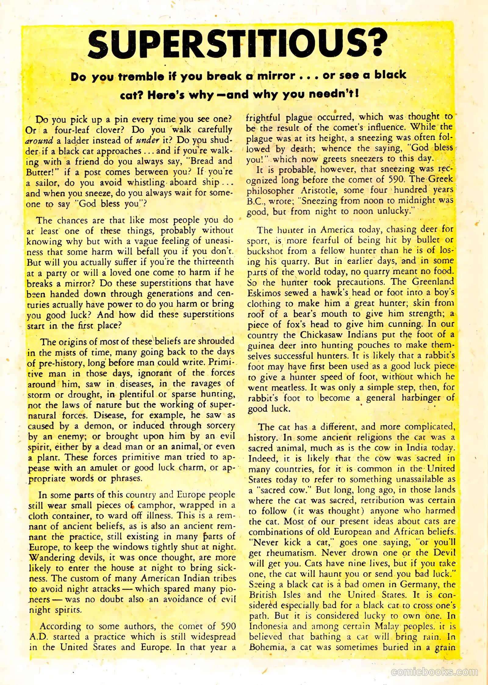 Web of Mystery #29 (1955) — page 22 of 36