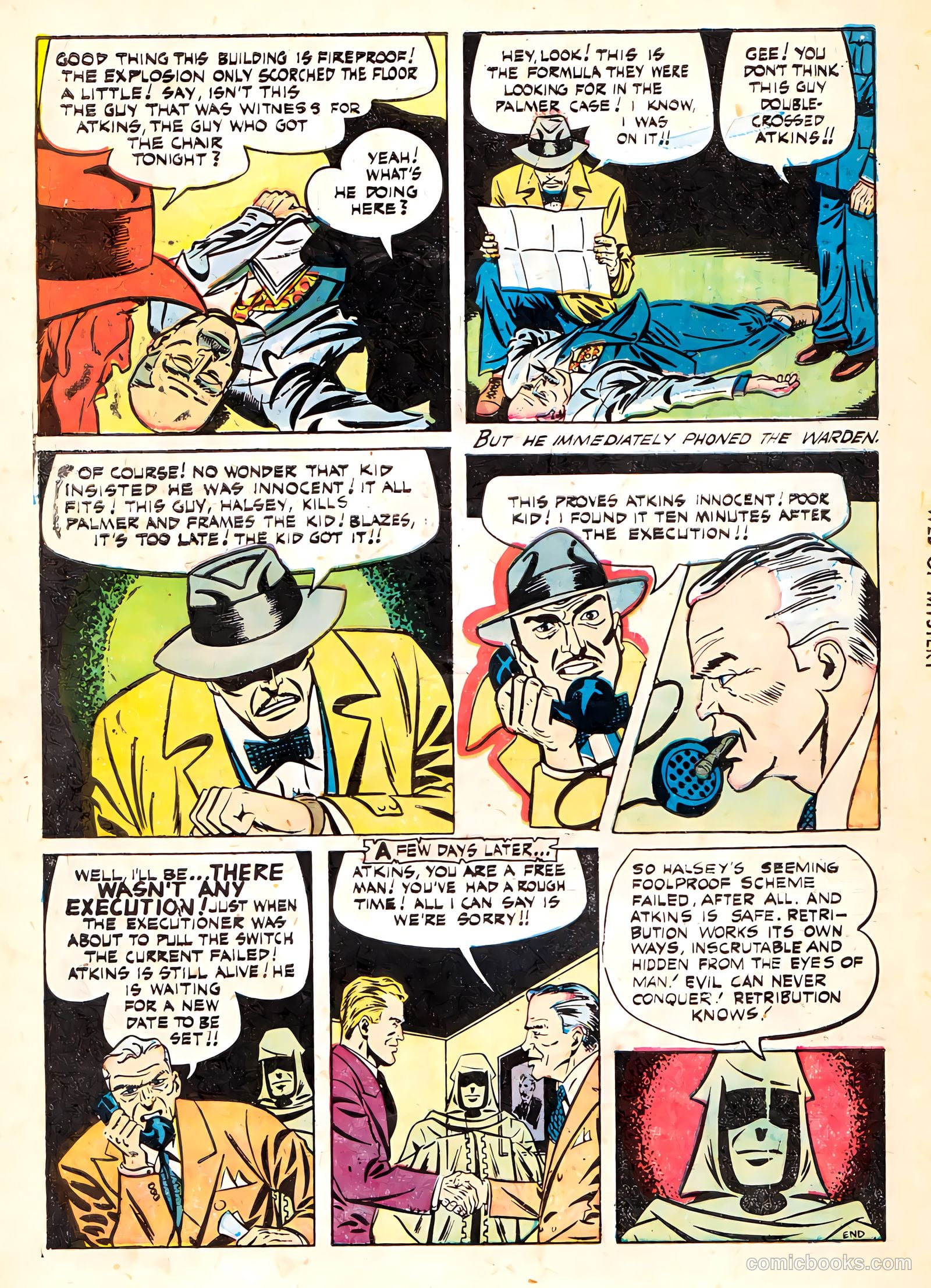 Web of Mystery #29 (1955) — page 34 of 36