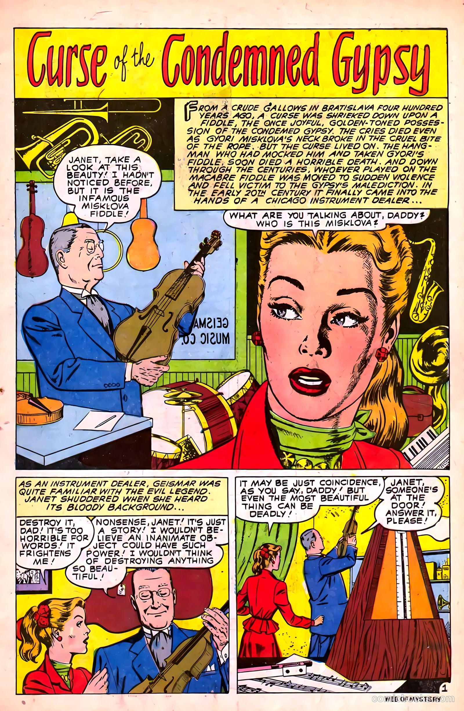 Web of Mystery #3 (1951) — page 3 of 36