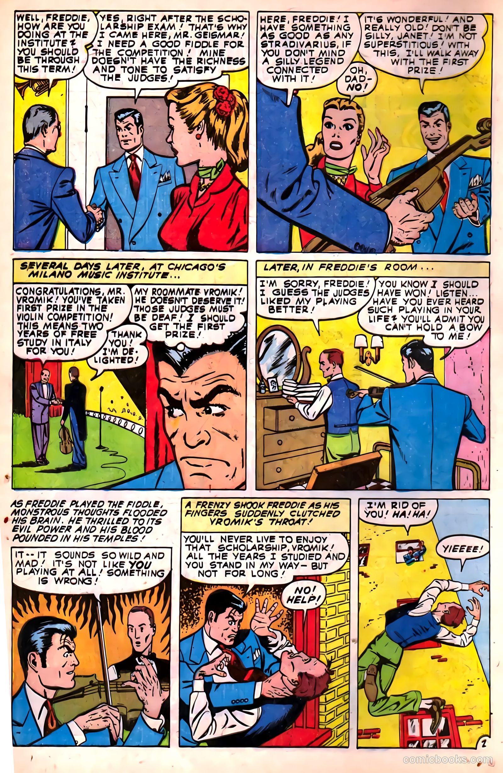 Web of Mystery #3 (1951) — page 4 of 36