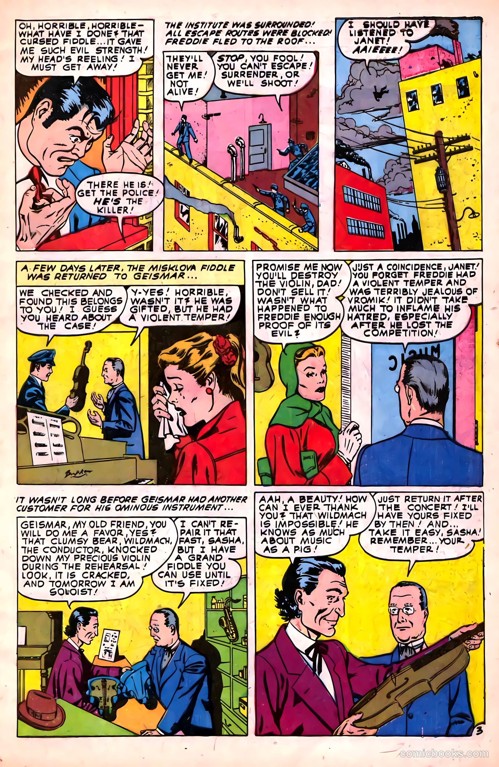 Web of Mystery #3 (1951) — page 5 of 36