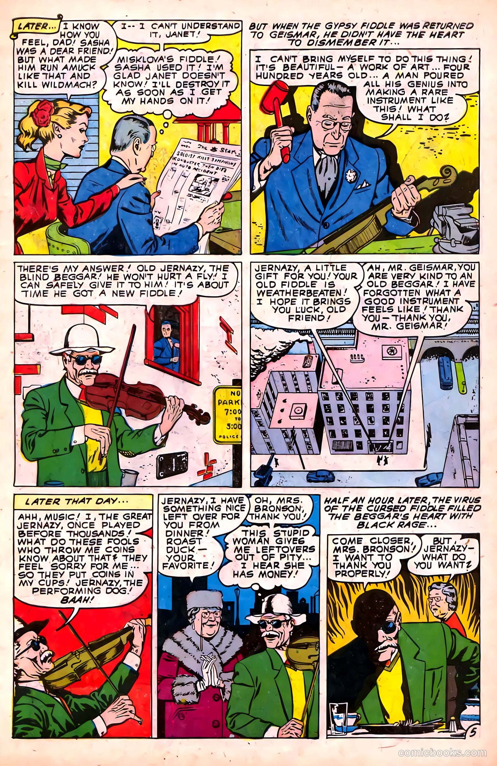 Web of Mystery #3 (1951) — page 7 of 36