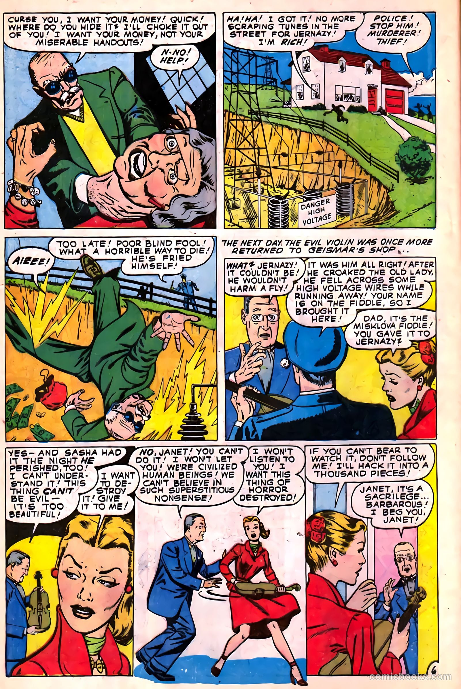 Web of Mystery #3 (1951) — page 8 of 36