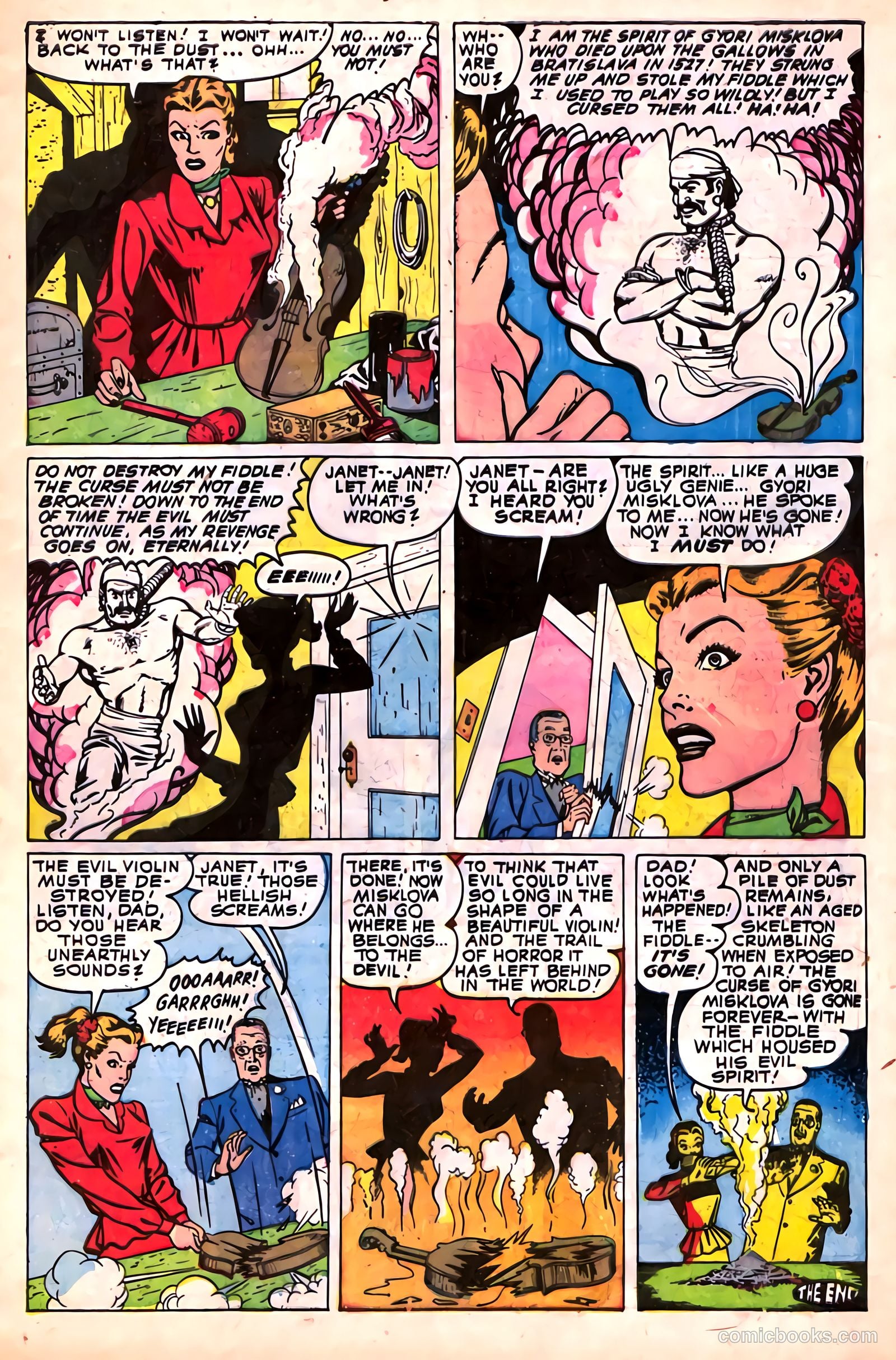 Web of Mystery #3 (1951) — page 9 of 36