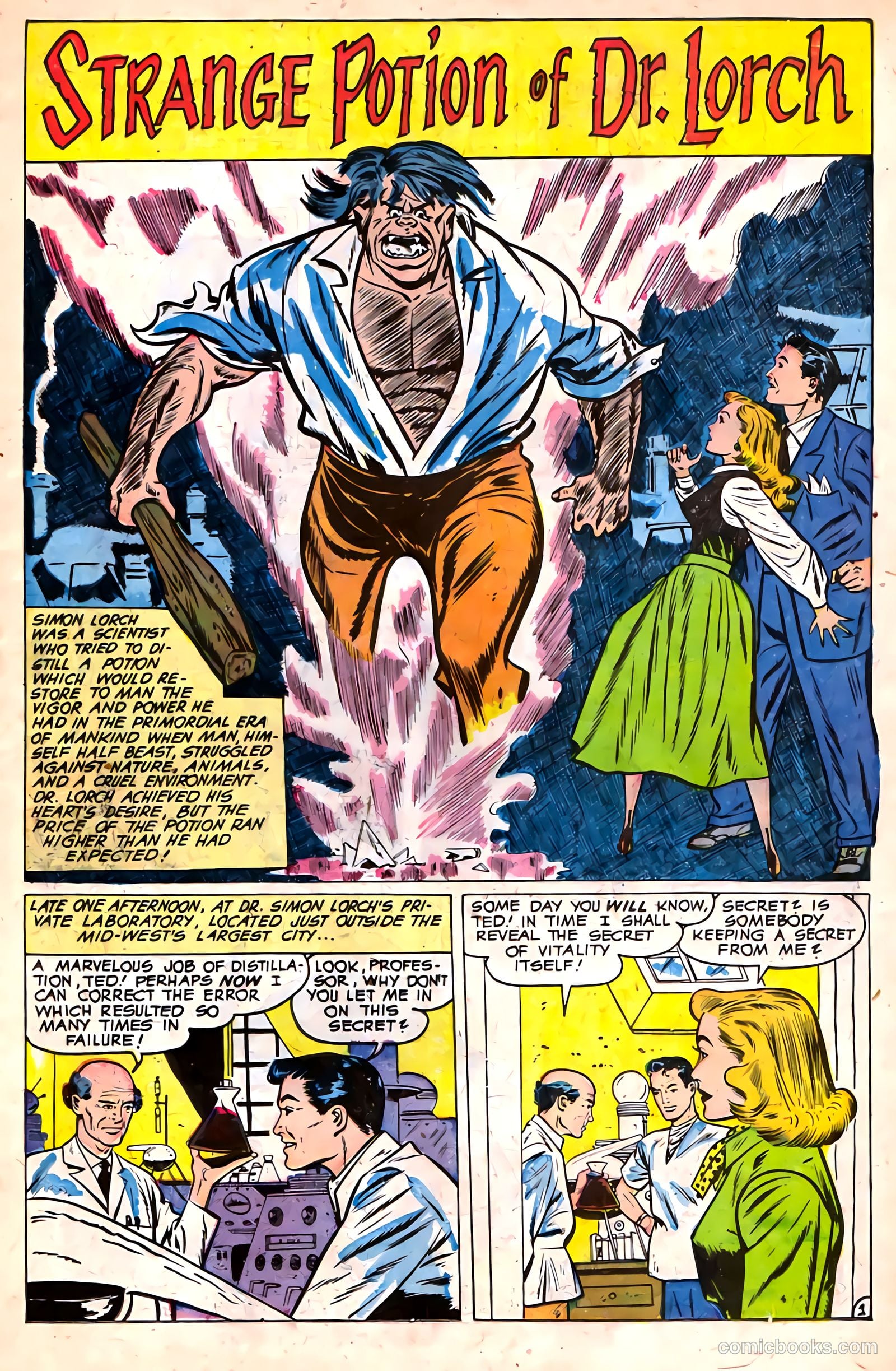 Web of Mystery #3 (1951) — page 11 of 36