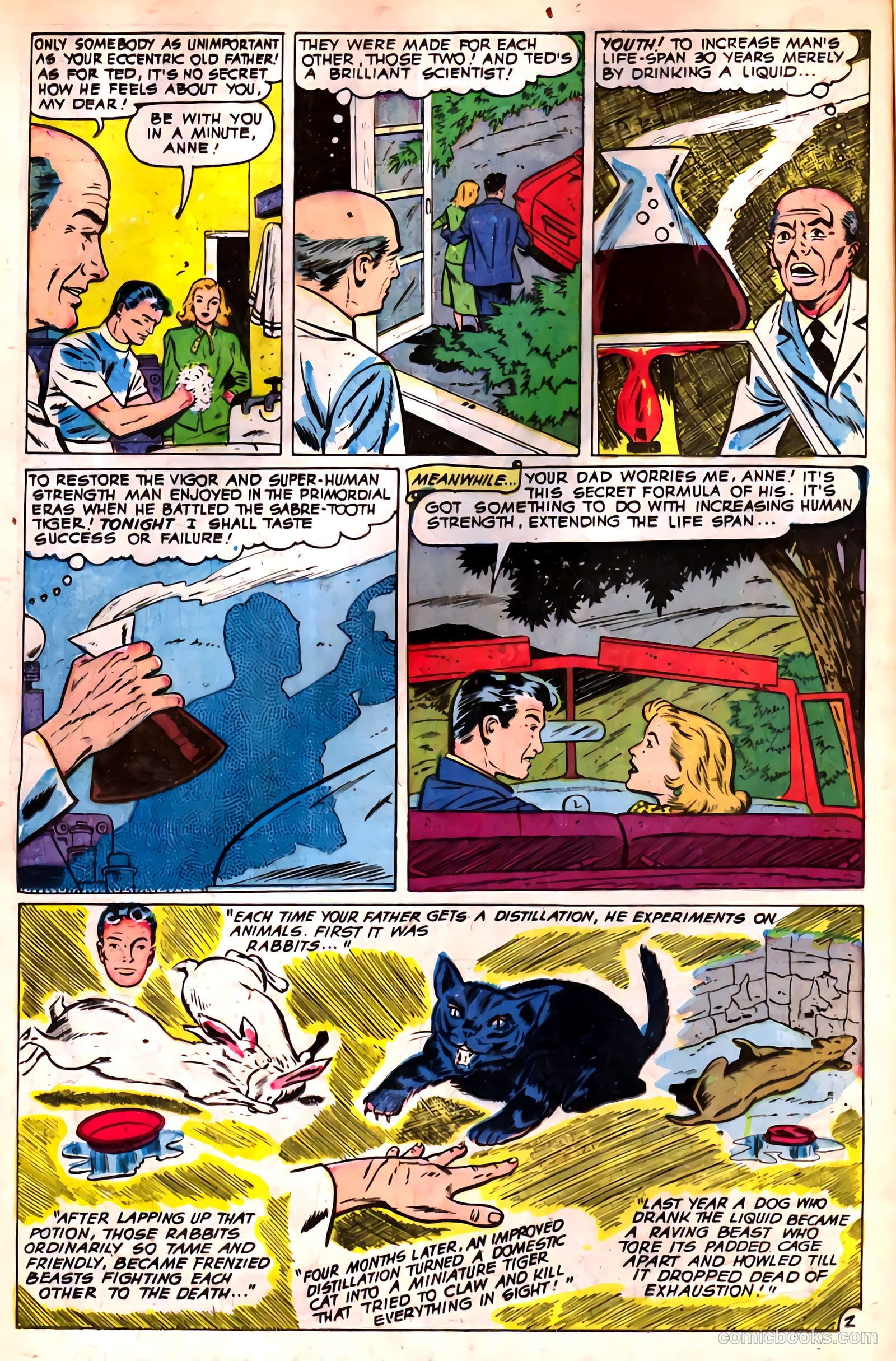 Web of Mystery #3 (1951) — page 12 of 36