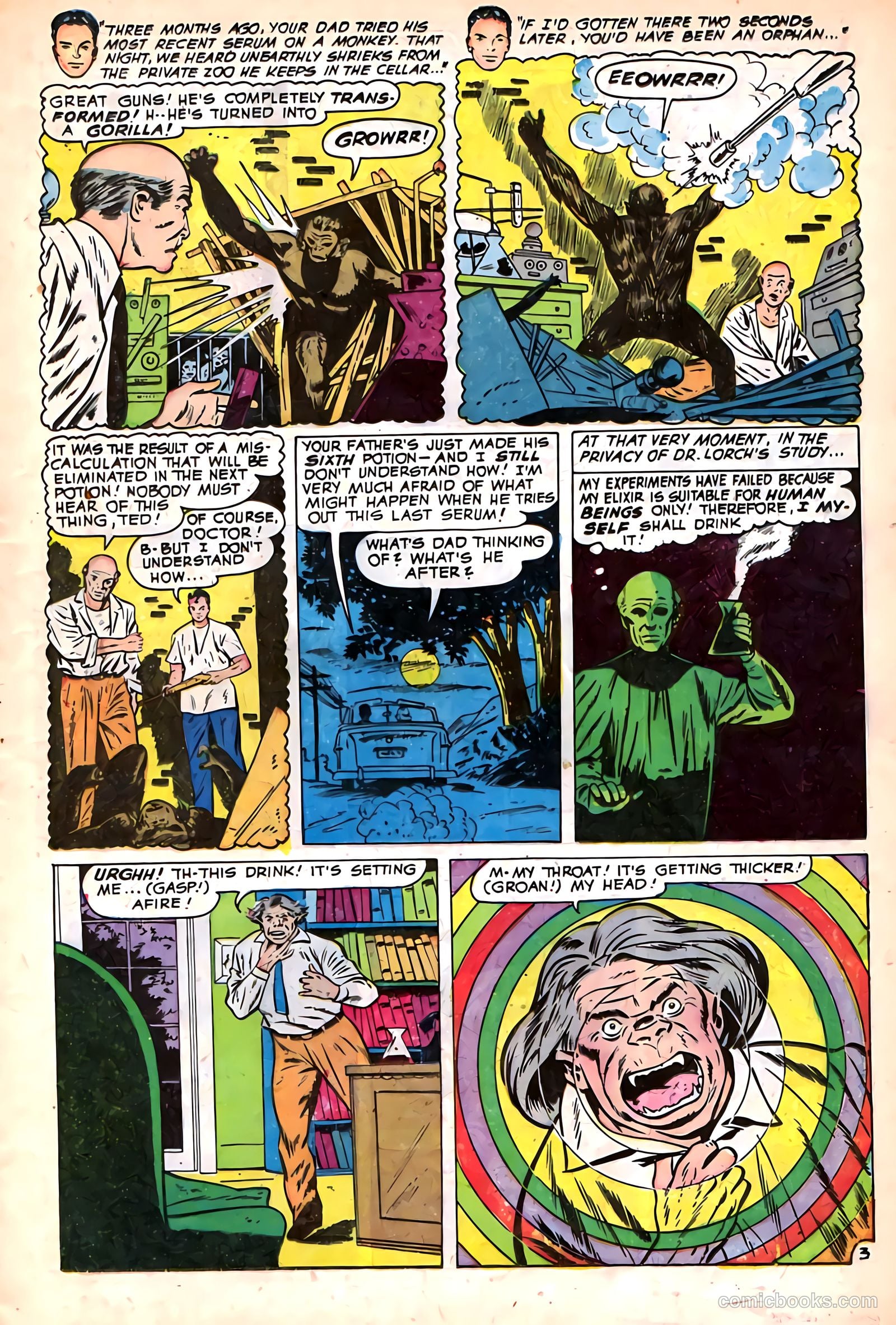 Web of Mystery #3 (1951) — page 13 of 36