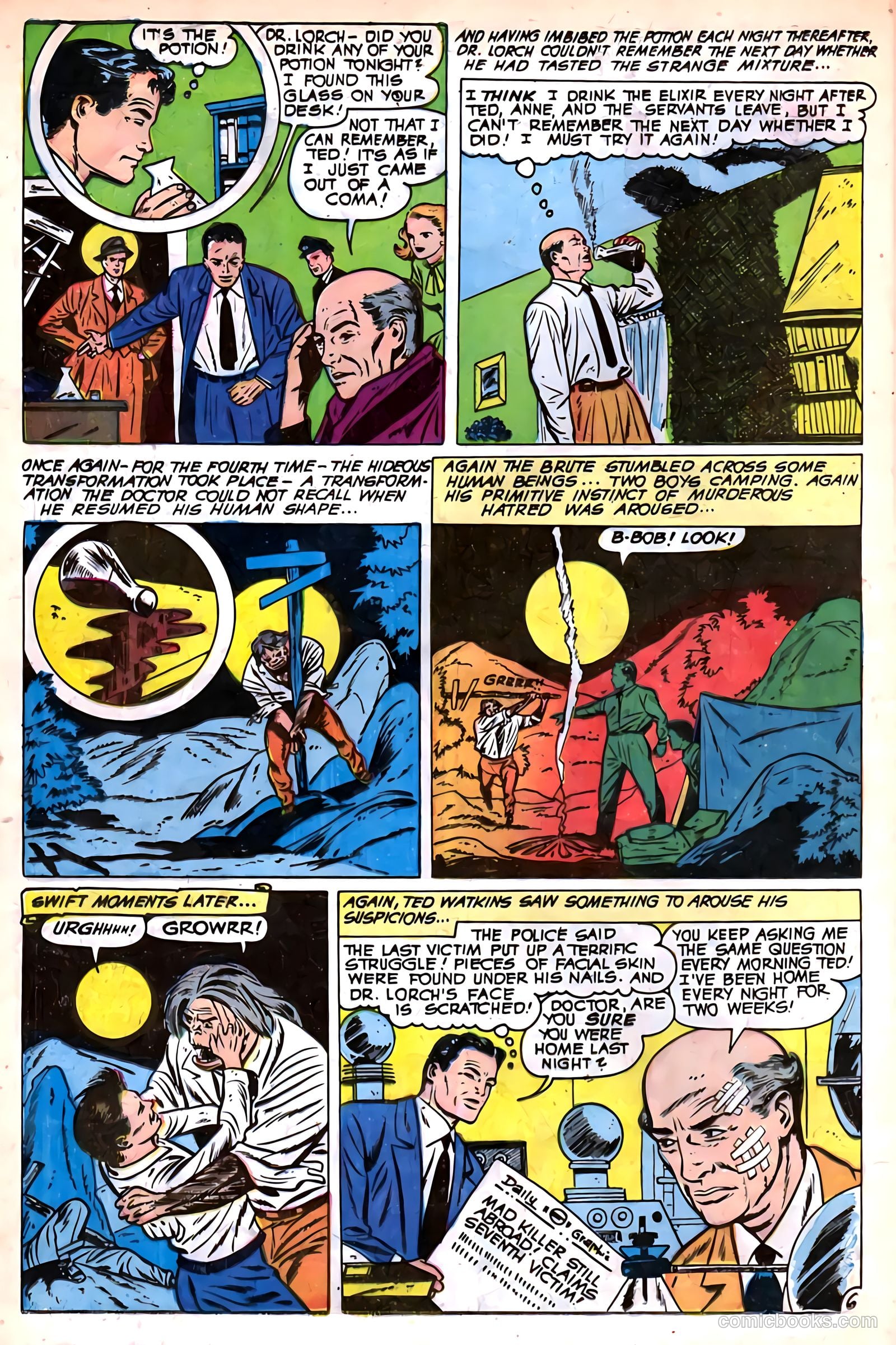 Web of Mystery #3 (1951) — page 16 of 36