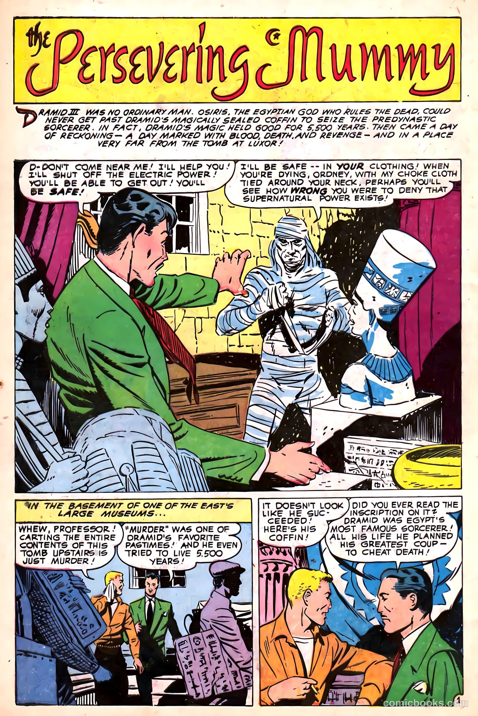 Web of Mystery #3 (1951) — page 28 of 36