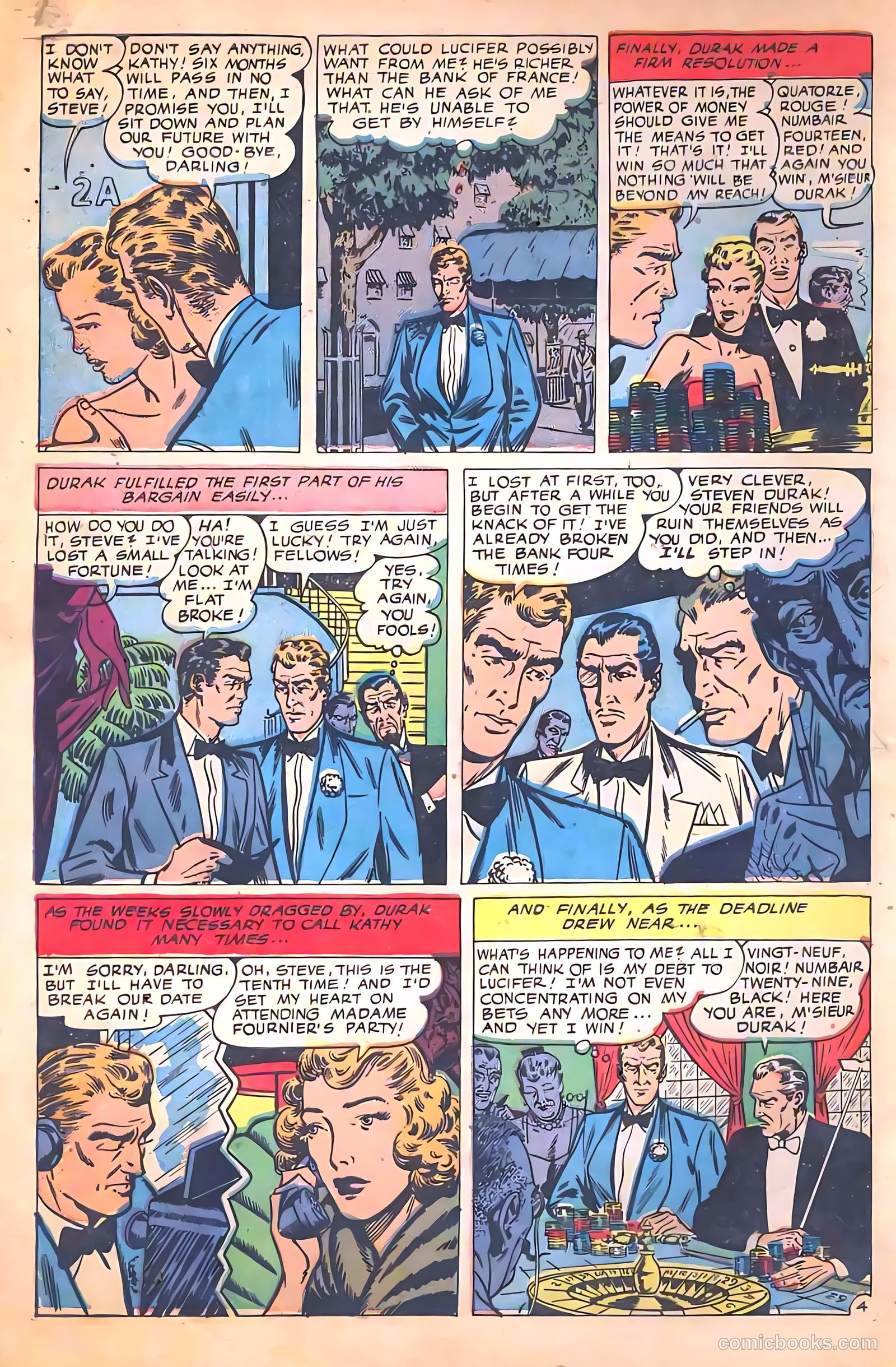 Web of Mystery #4 (1951) — page 6 of 36