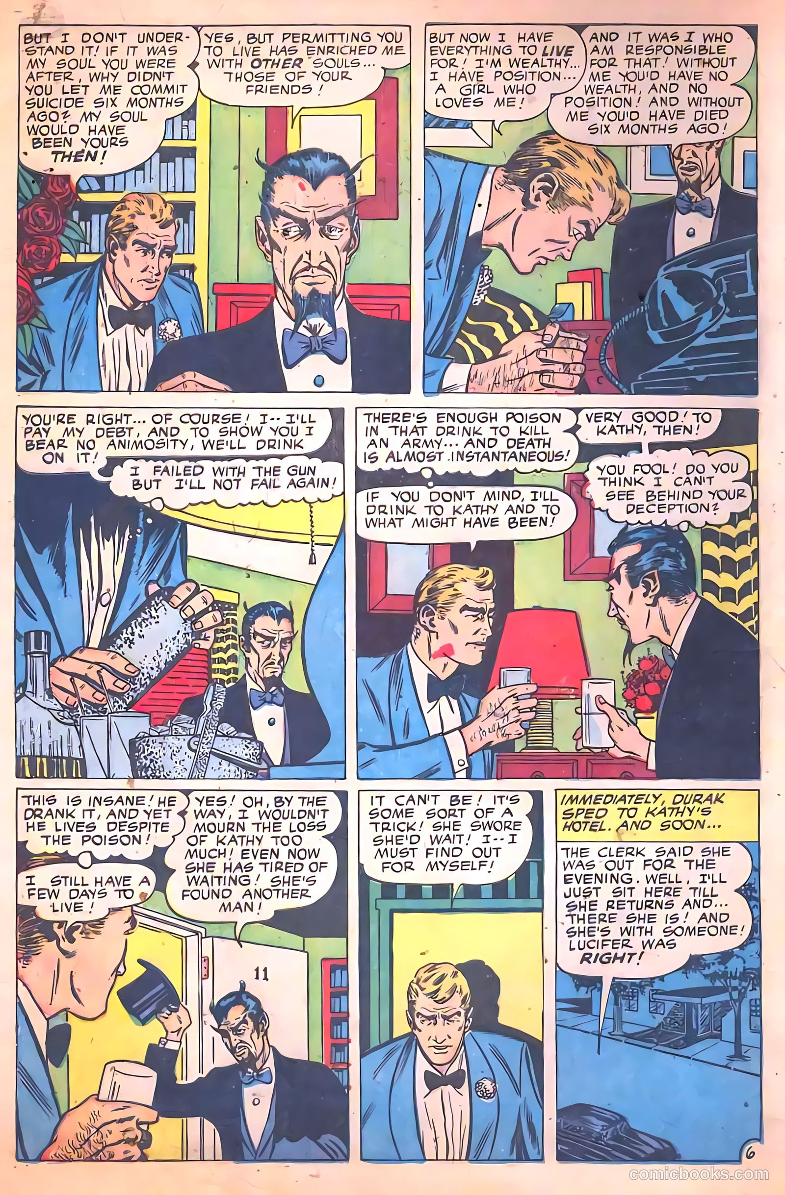 Web of Mystery #4 (1951) — page 8 of 36