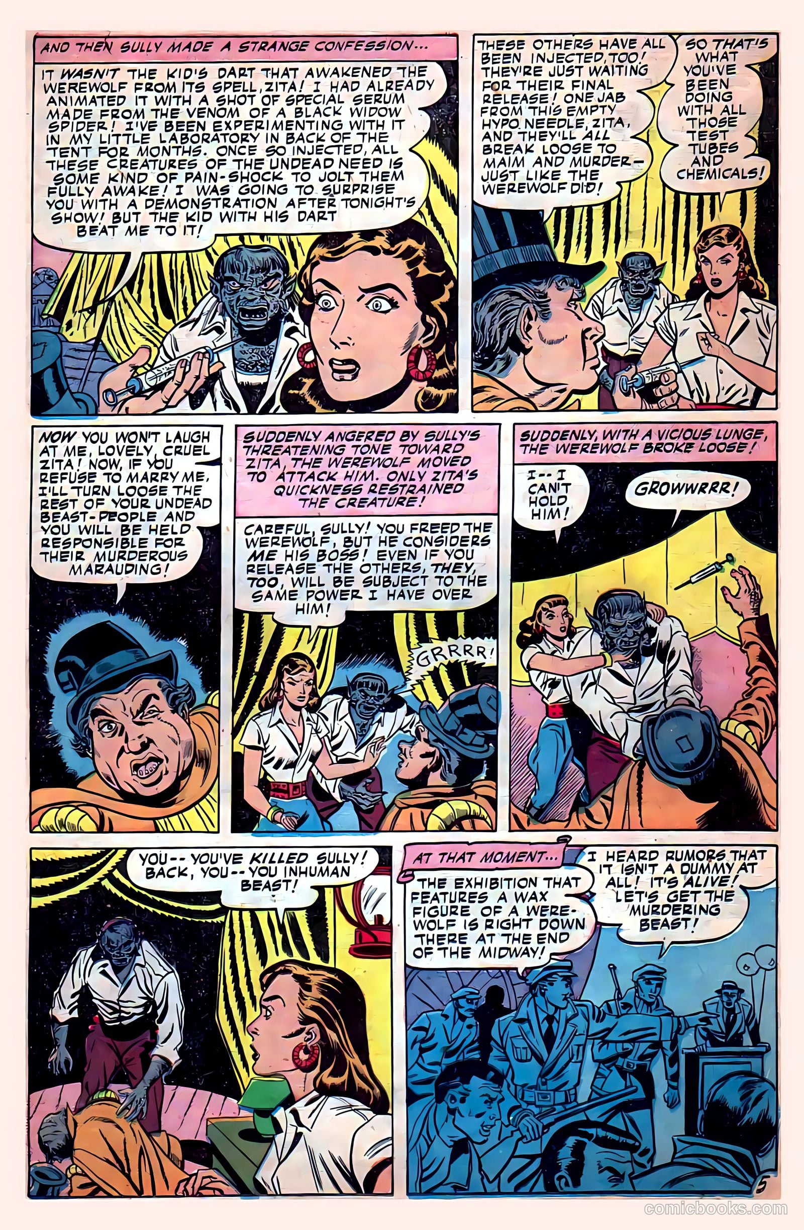 Web of Mystery #4 (1951) — page 15 of 36