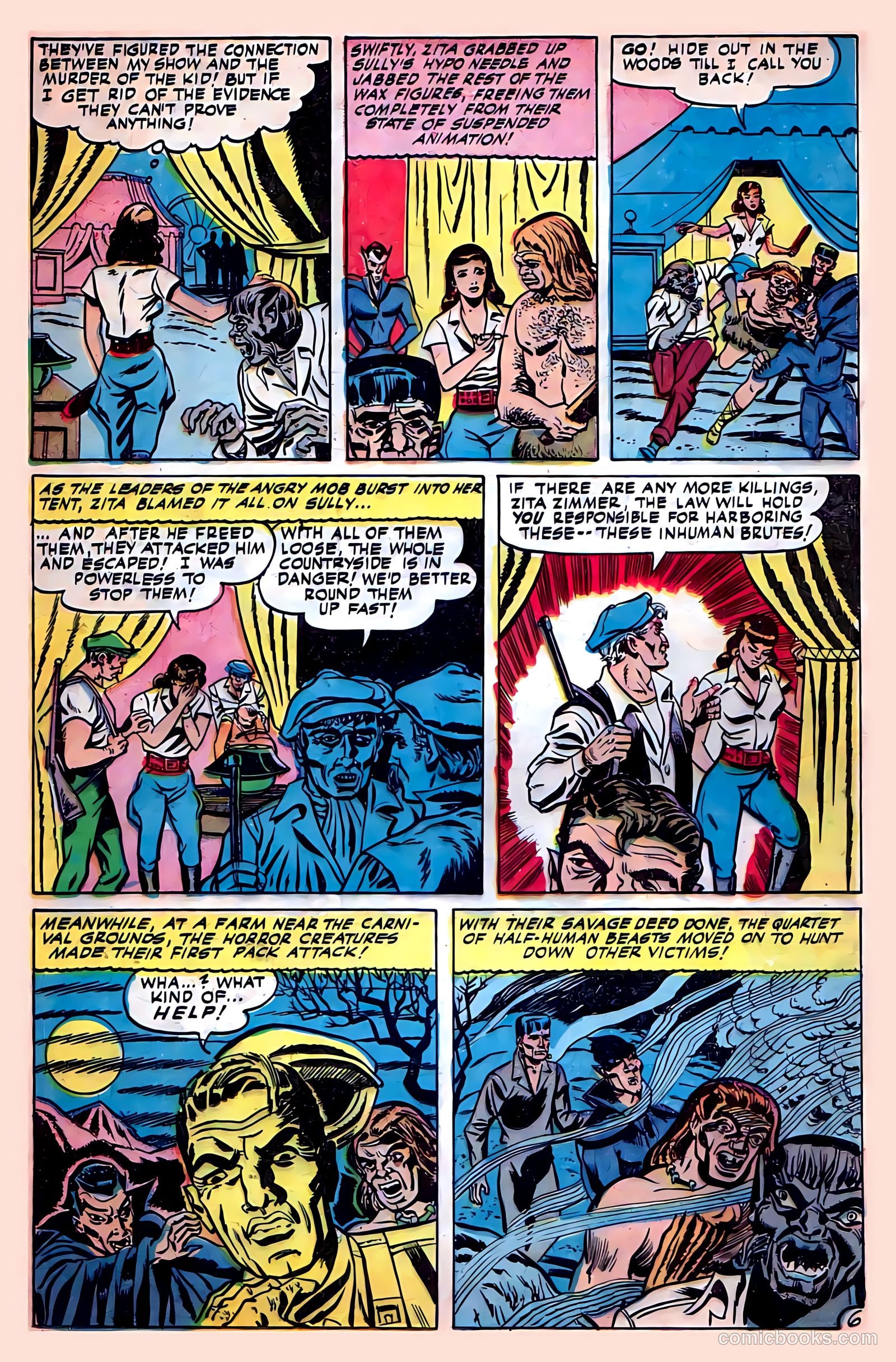 Web of Mystery #4 (1951) — page 16 of 36