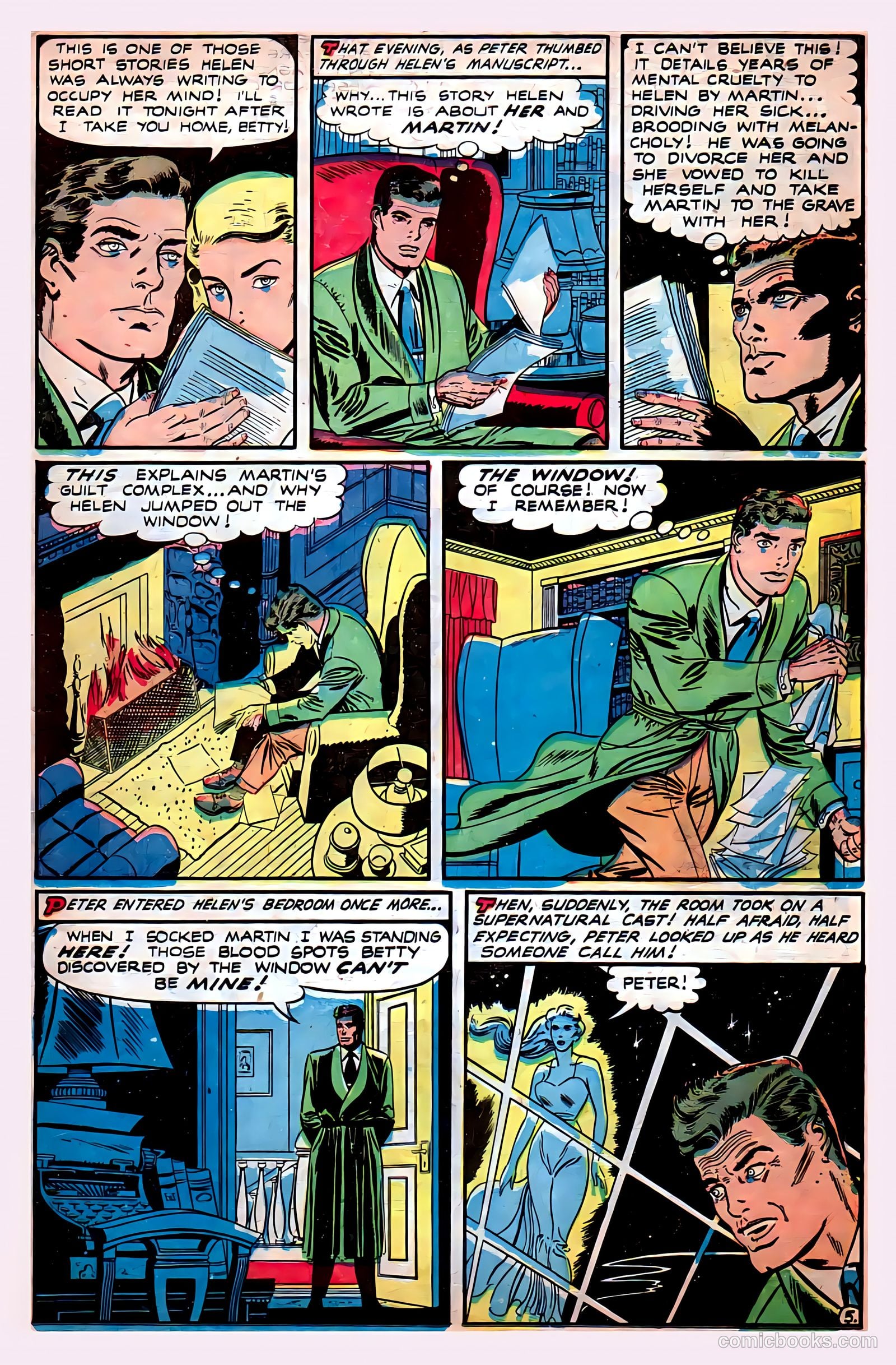 Web of Mystery #4 (1951) — page 23 of 36