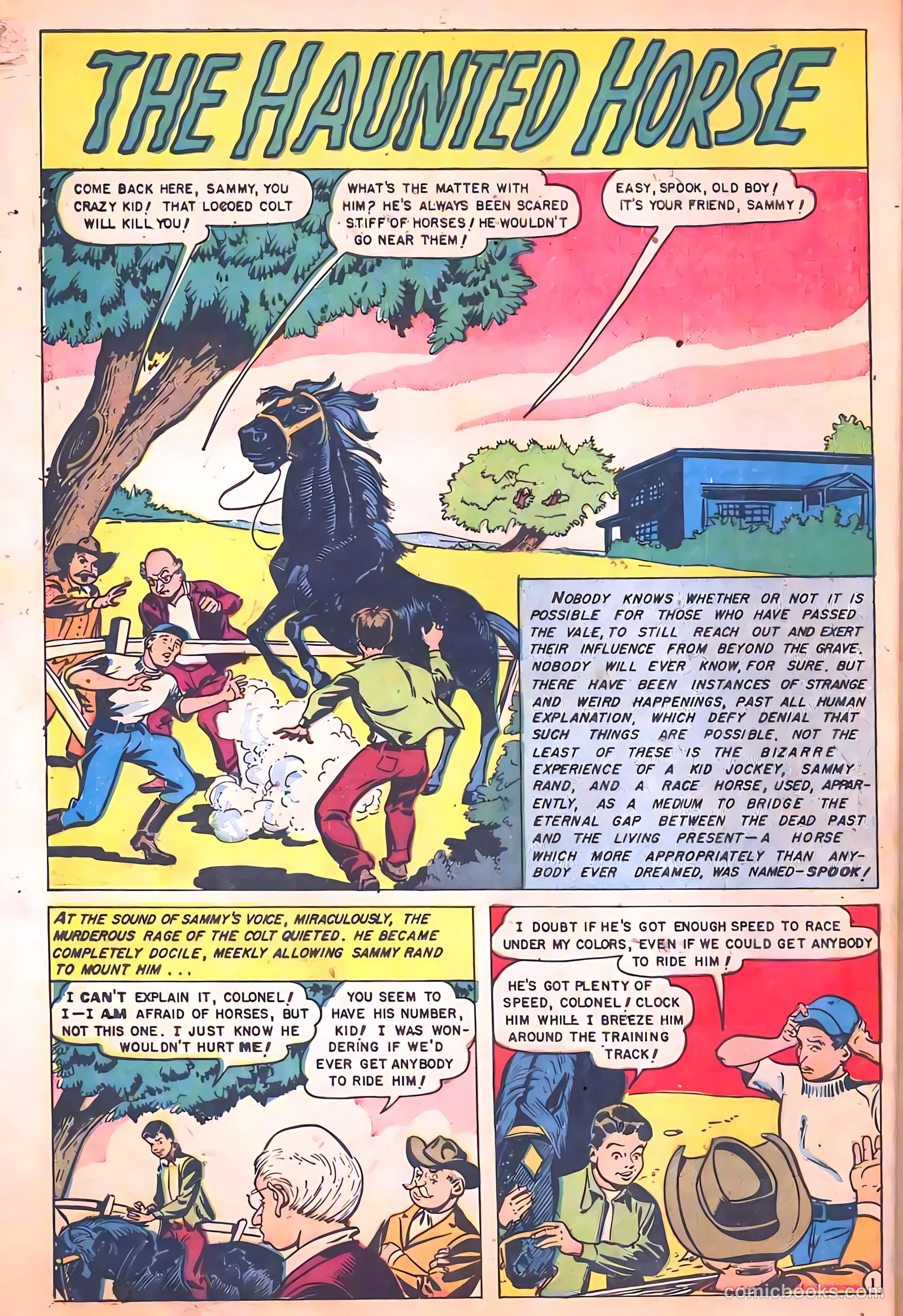 Web of Mystery #4 (1951) — page 28 of 36