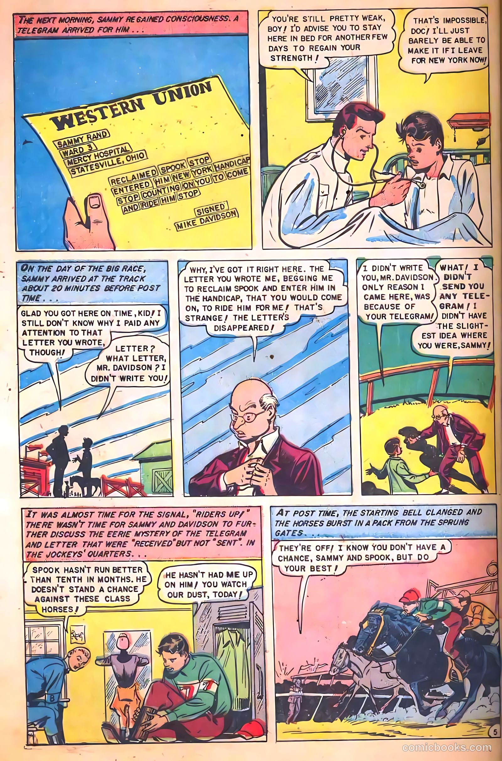 Web of Mystery #4 (1951) — page 32 of 36