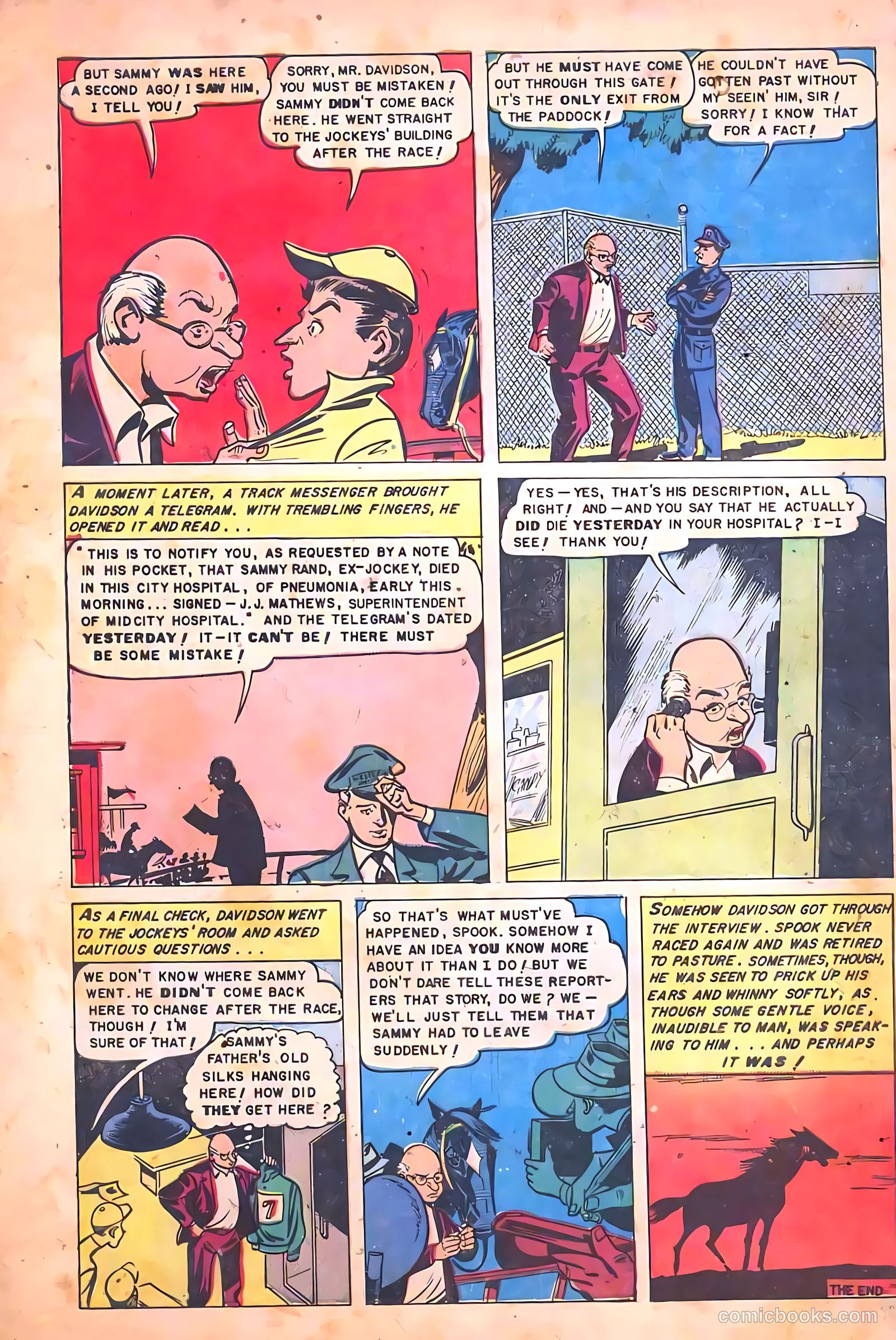 Web of Mystery #4 (1951) — page 34 of 36