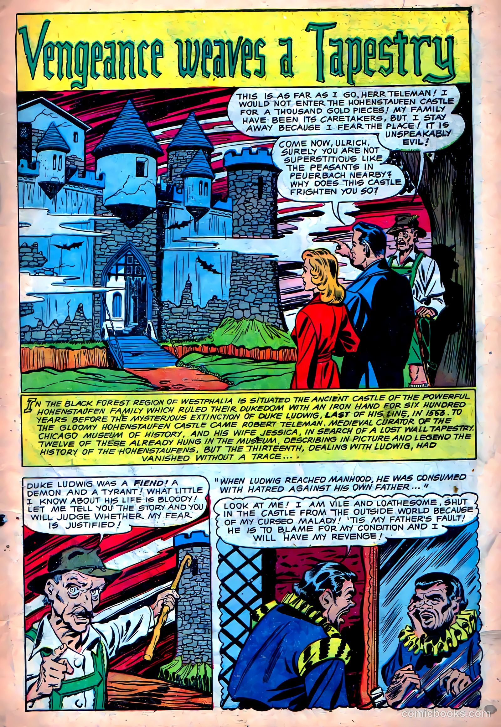Web of Mystery #5 (1951) — page 3 of 36