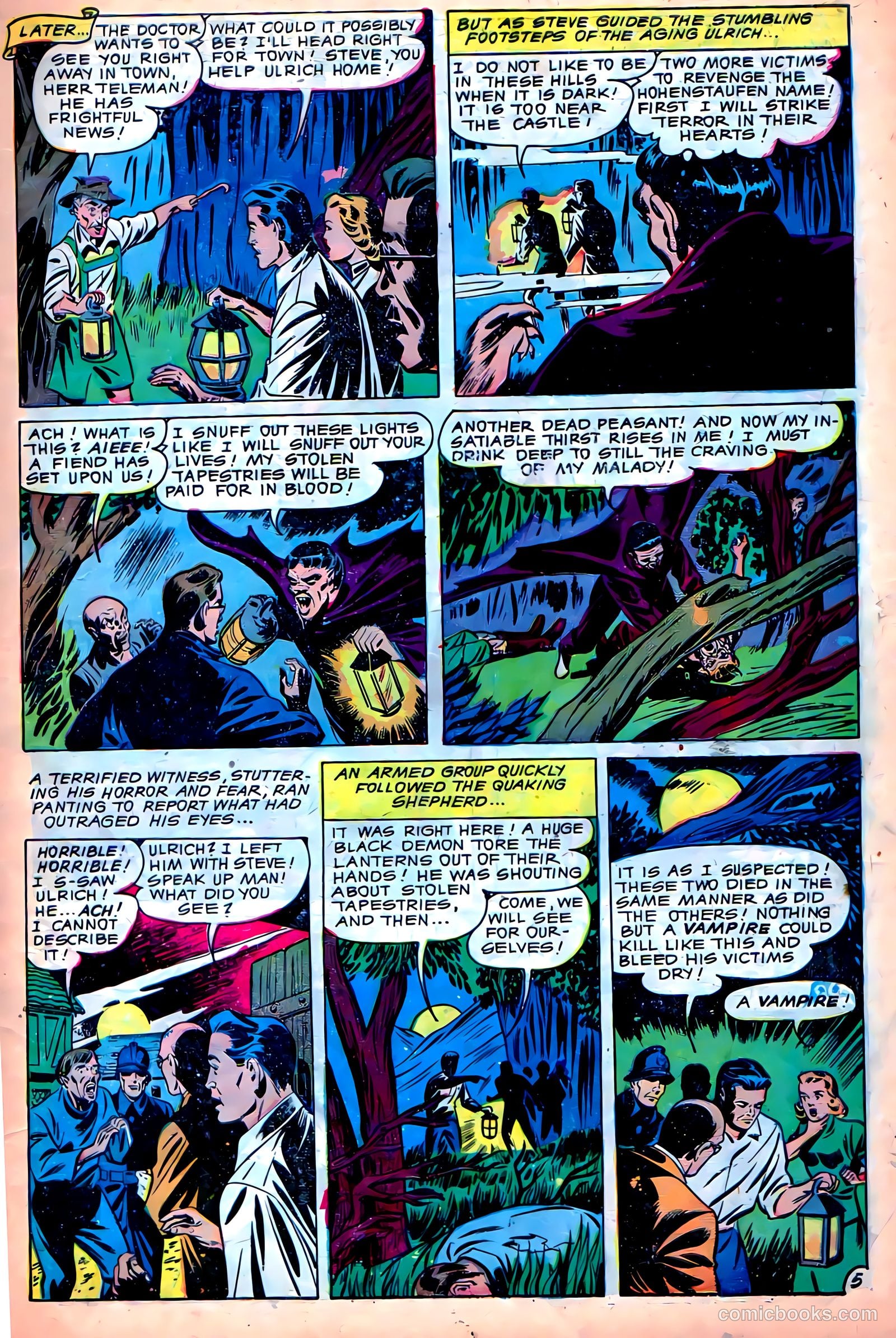 Web of Mystery #5 (1951) — page 7 of 36