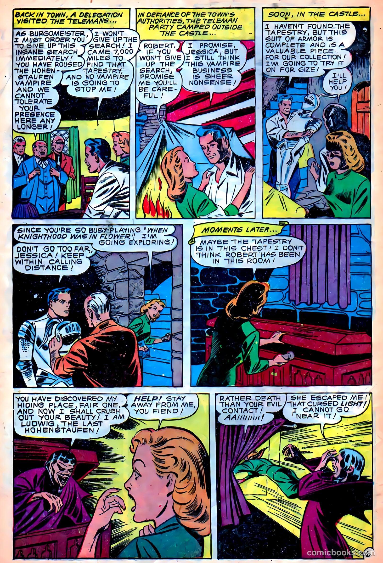 Web of Mystery #5 (1951) — page 8 of 36